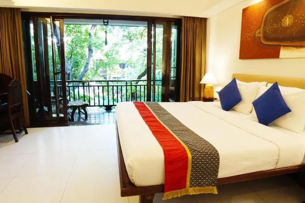 Bed in Yantarasri Resort