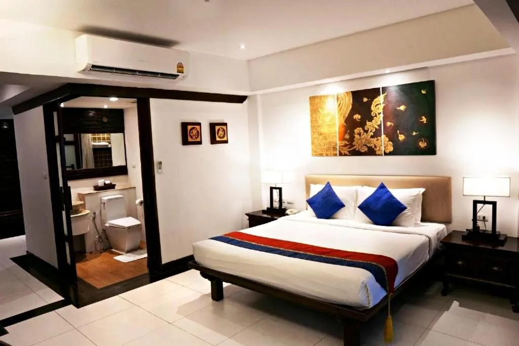 Bed in Yantarasri Resort