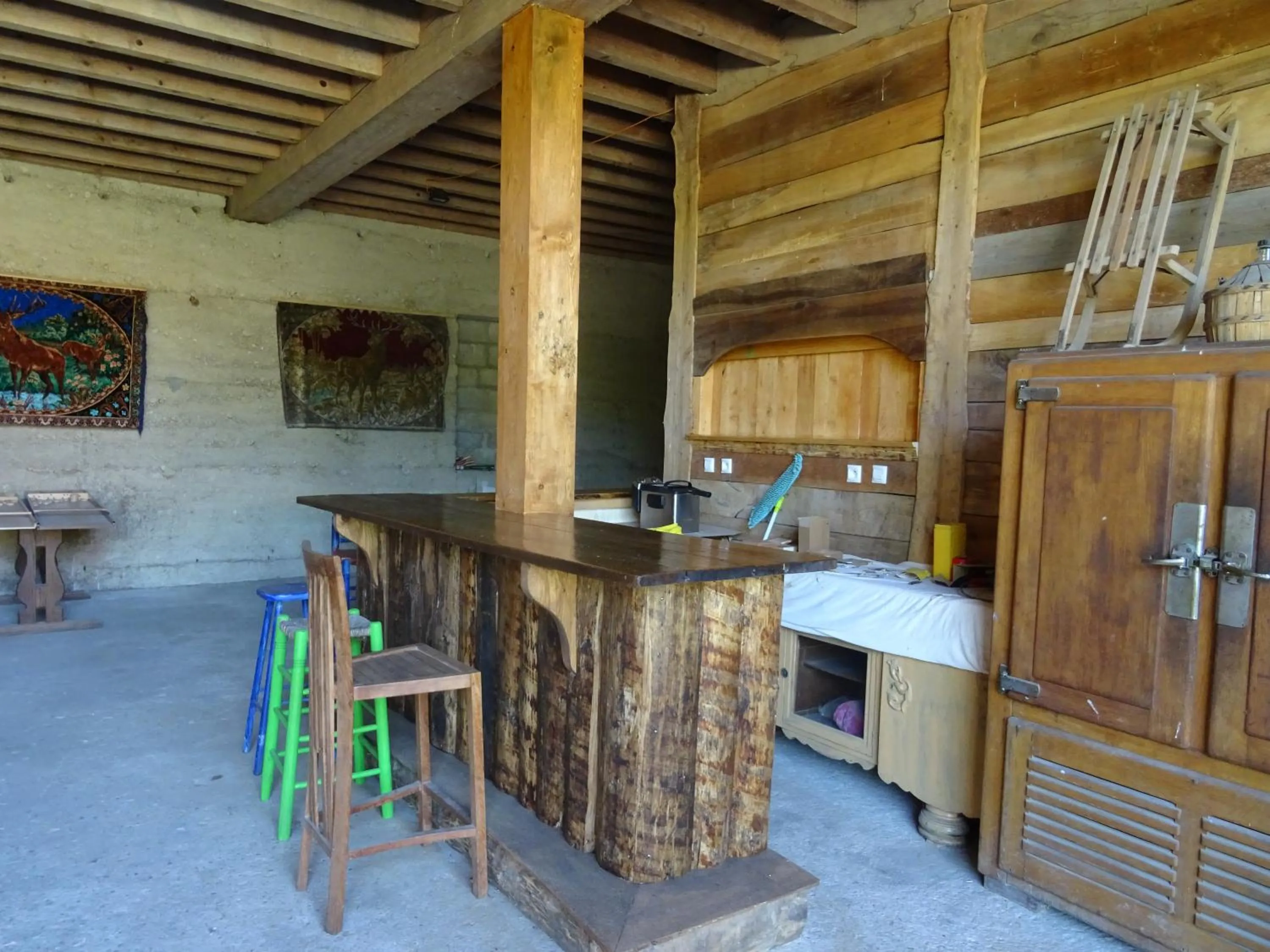 Lounge or bar in Goute la vie