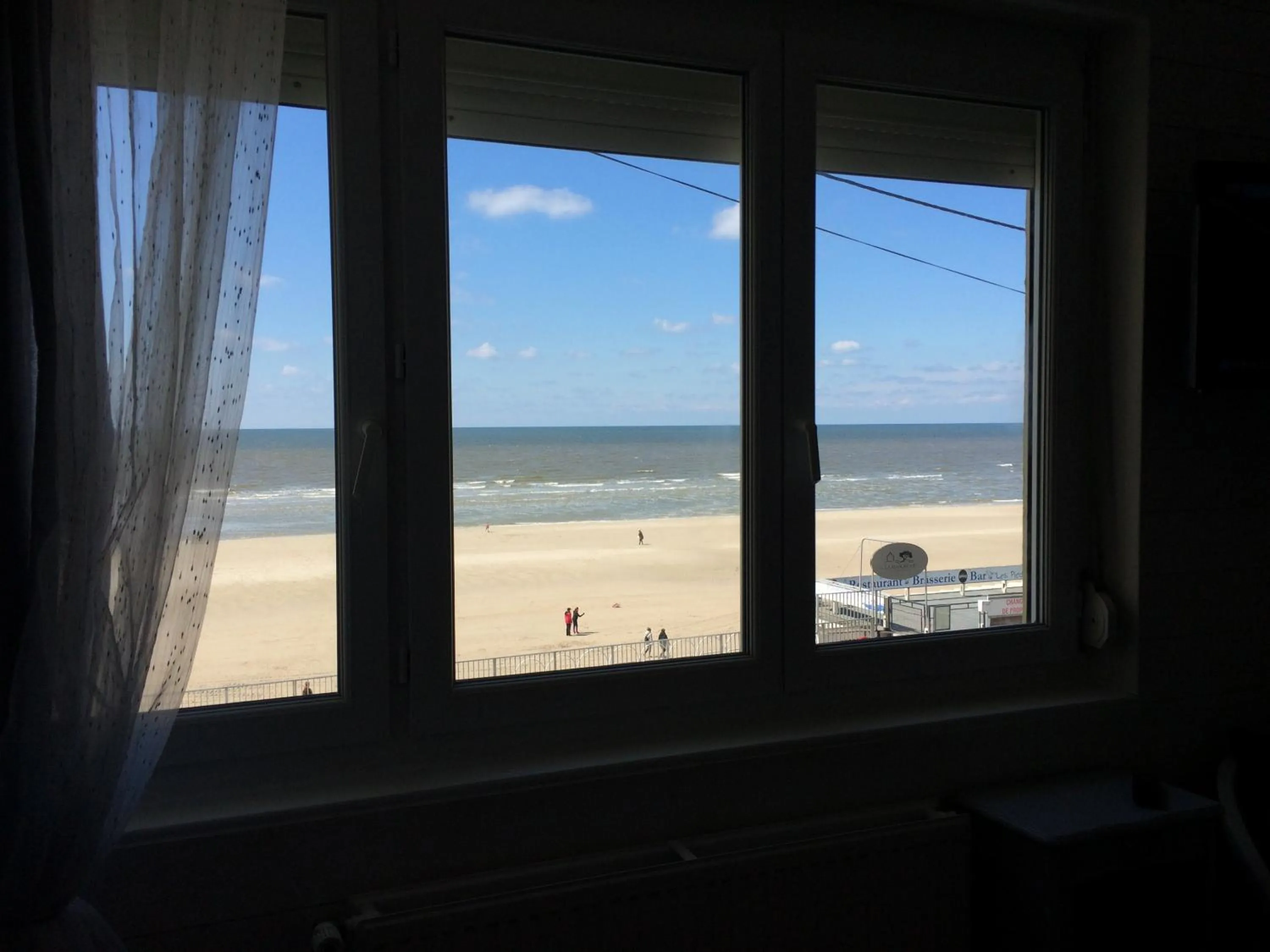 Sea view in Les Chambres d'Hôtes de la Mer