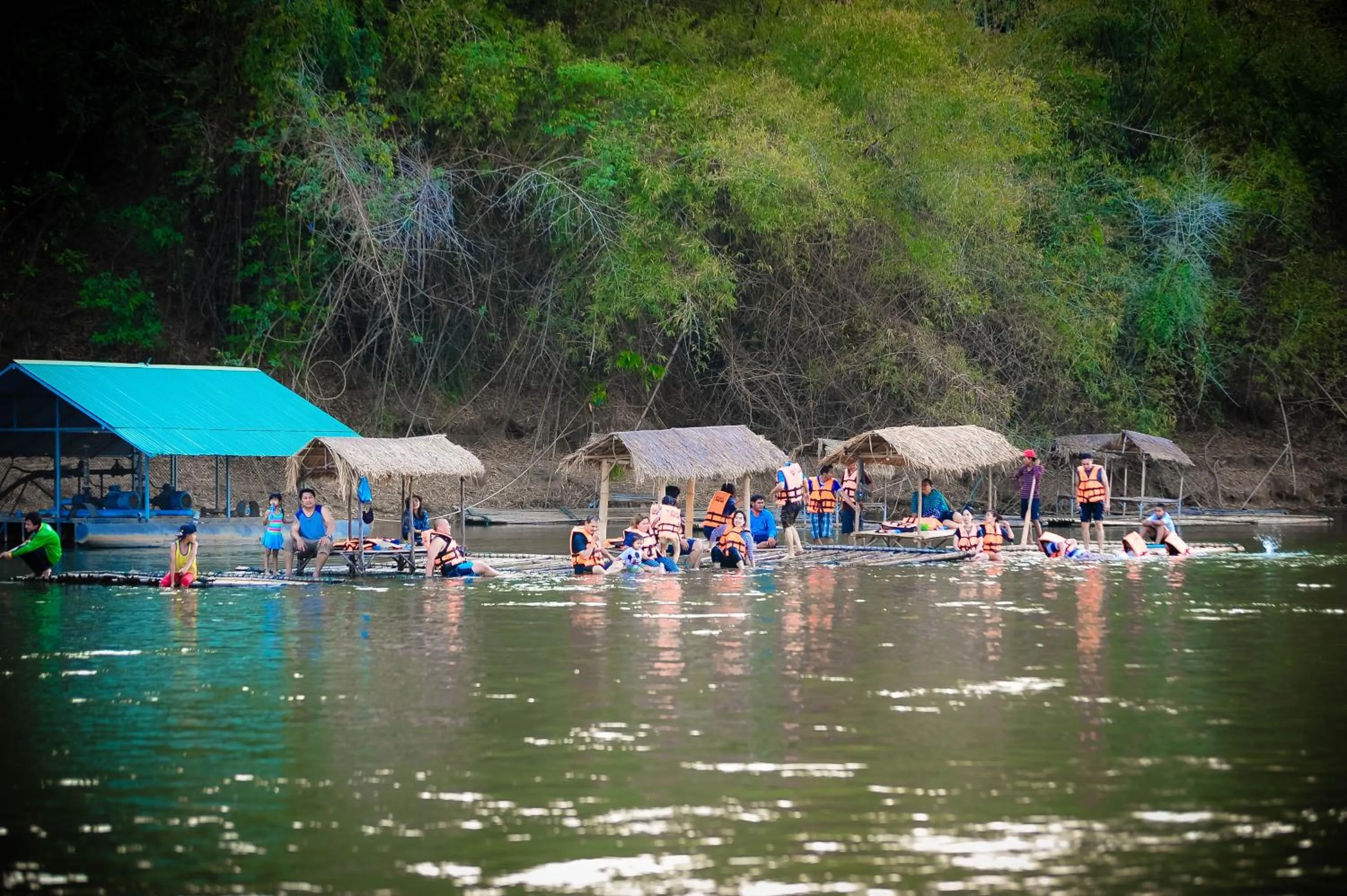 Boutique Raft Resort, River Kwai
