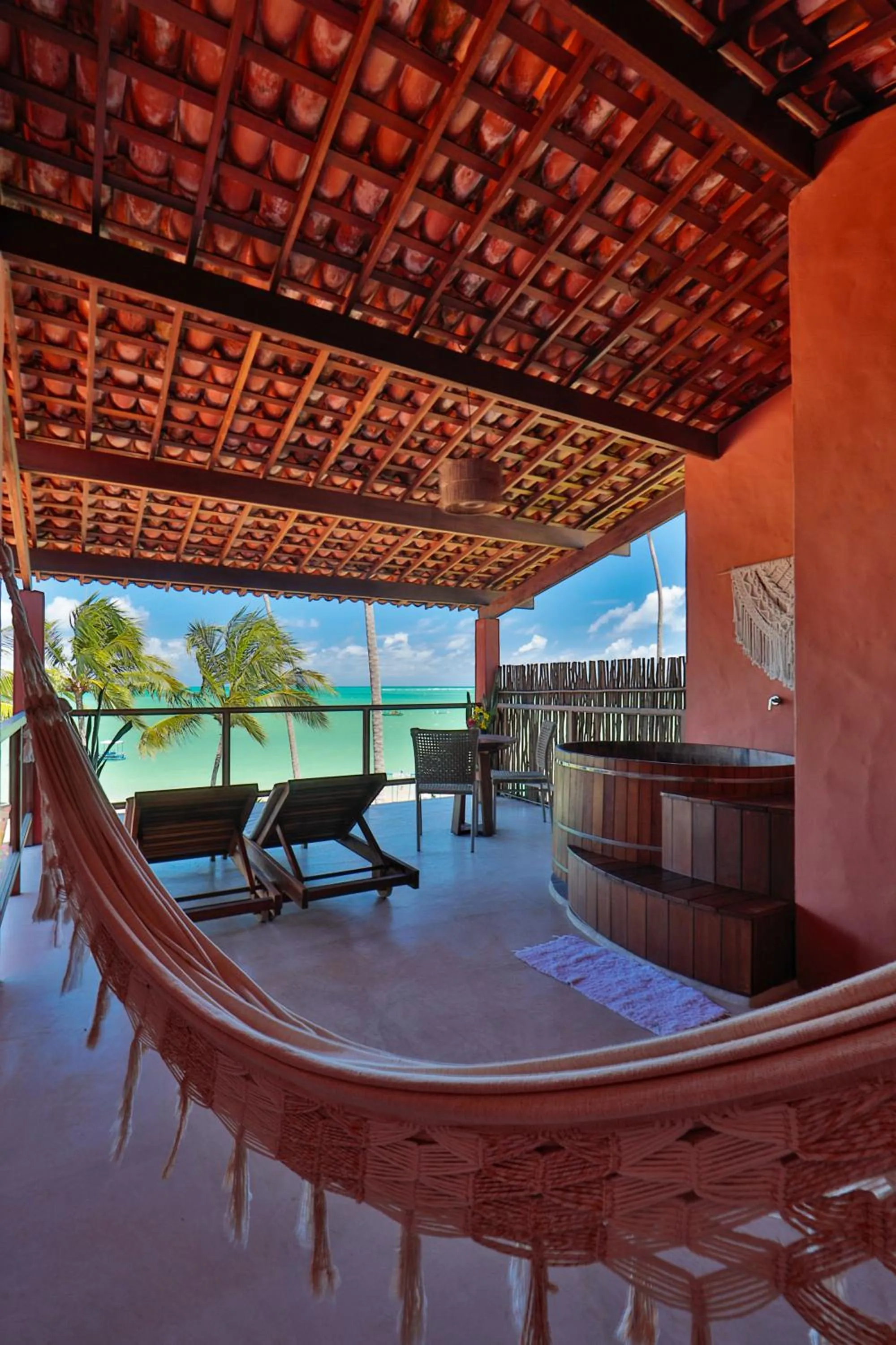 Hot Tub in Pousada Rota Ecológica