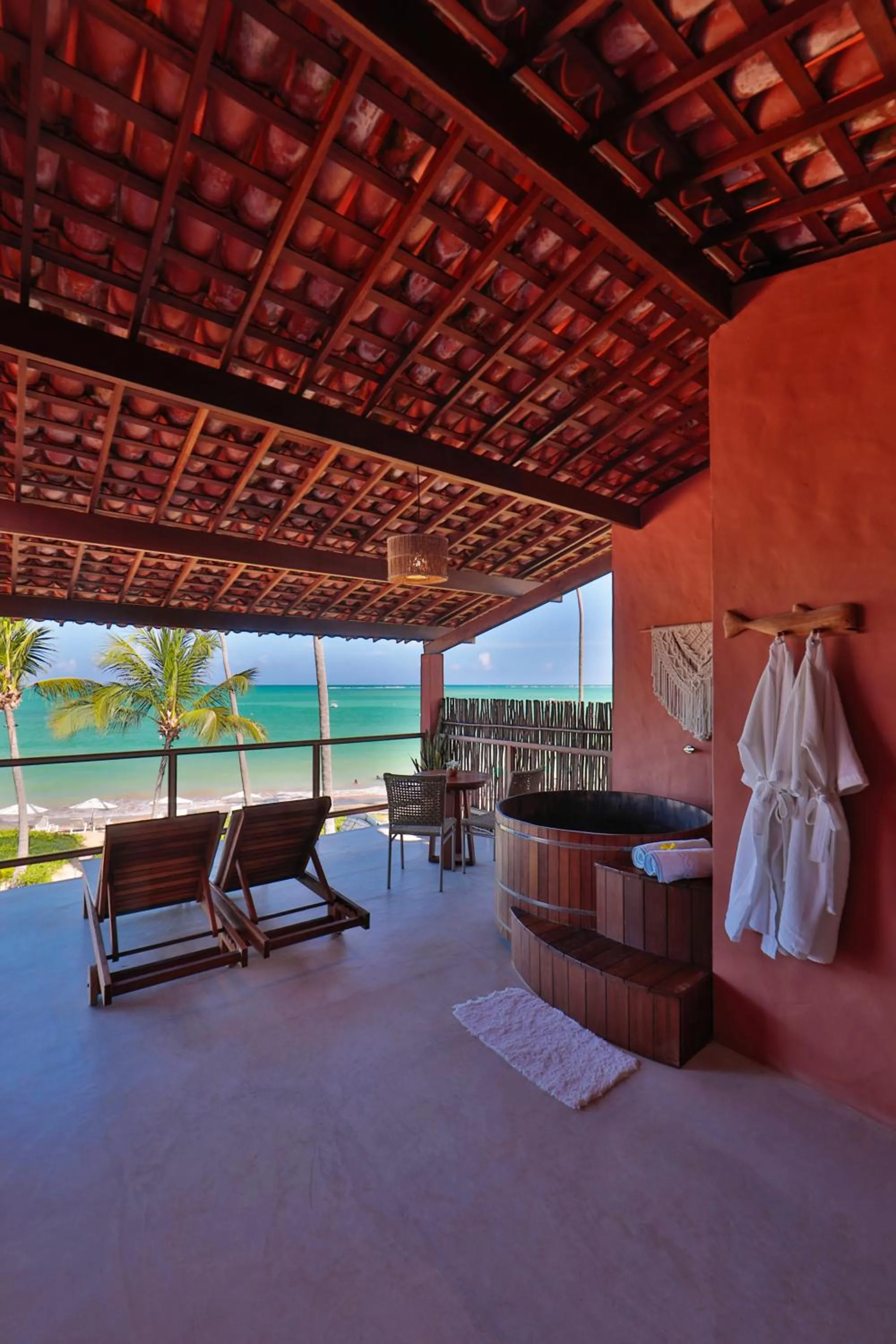 Hot Tub in Pousada Rota Ecológica