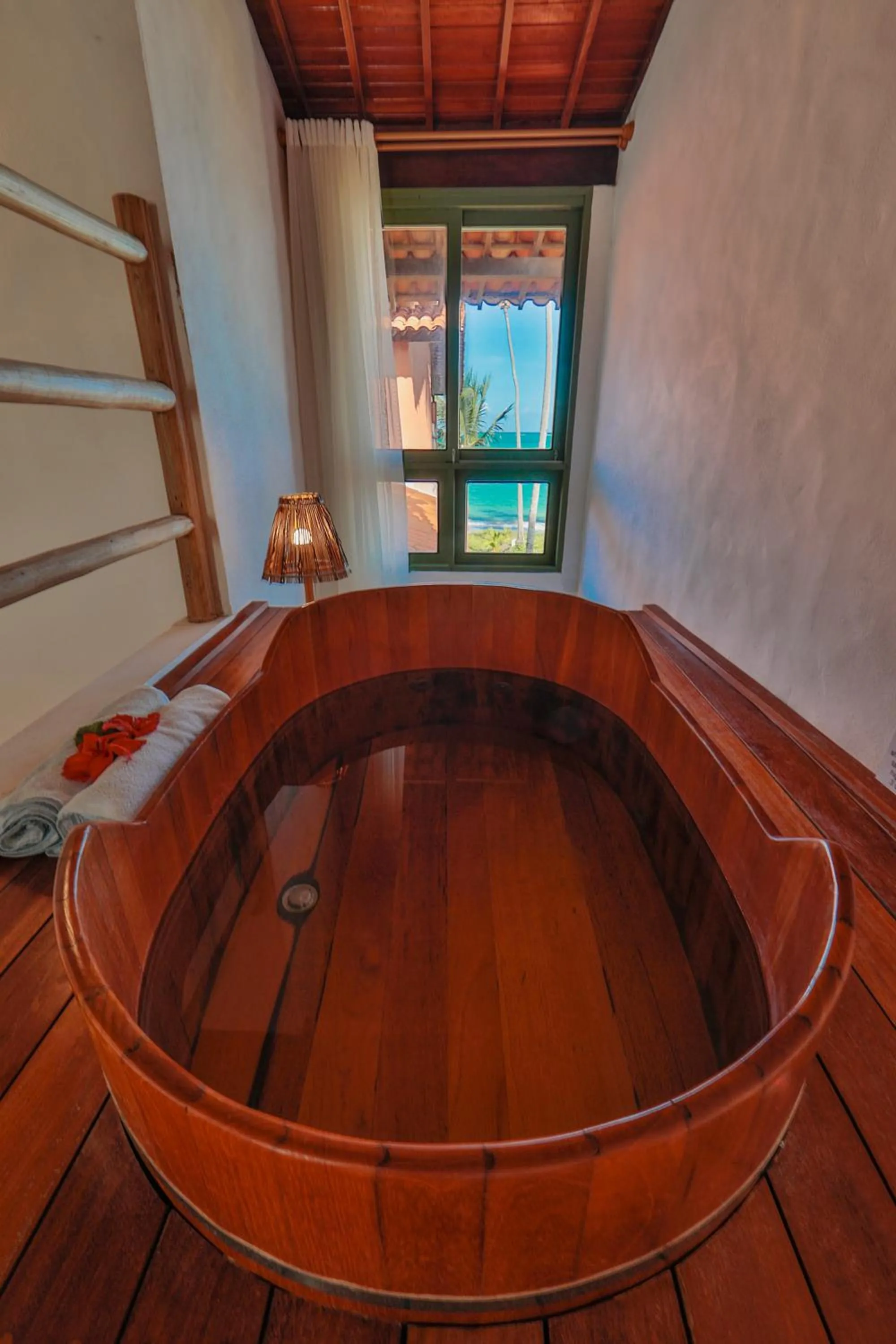 Hot Tub in Pousada Rota Ecológica