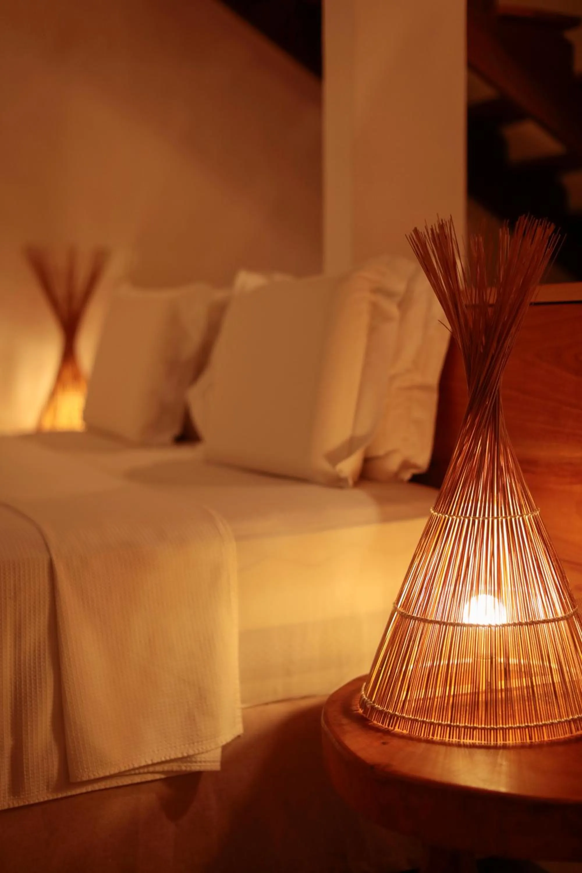 Decorative detail, Bed in Pousada Rota Ecológica