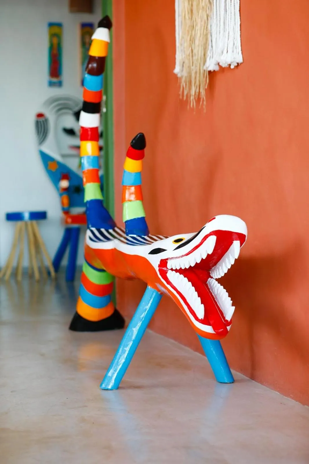 Decorative detail in Pousada Rota Ecológica