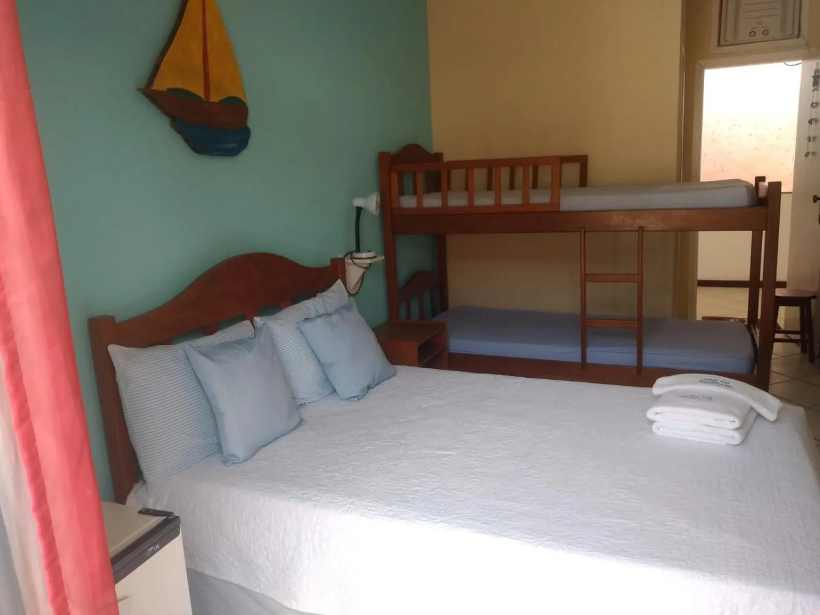 Bed in Pousada Arrastão da Ilha