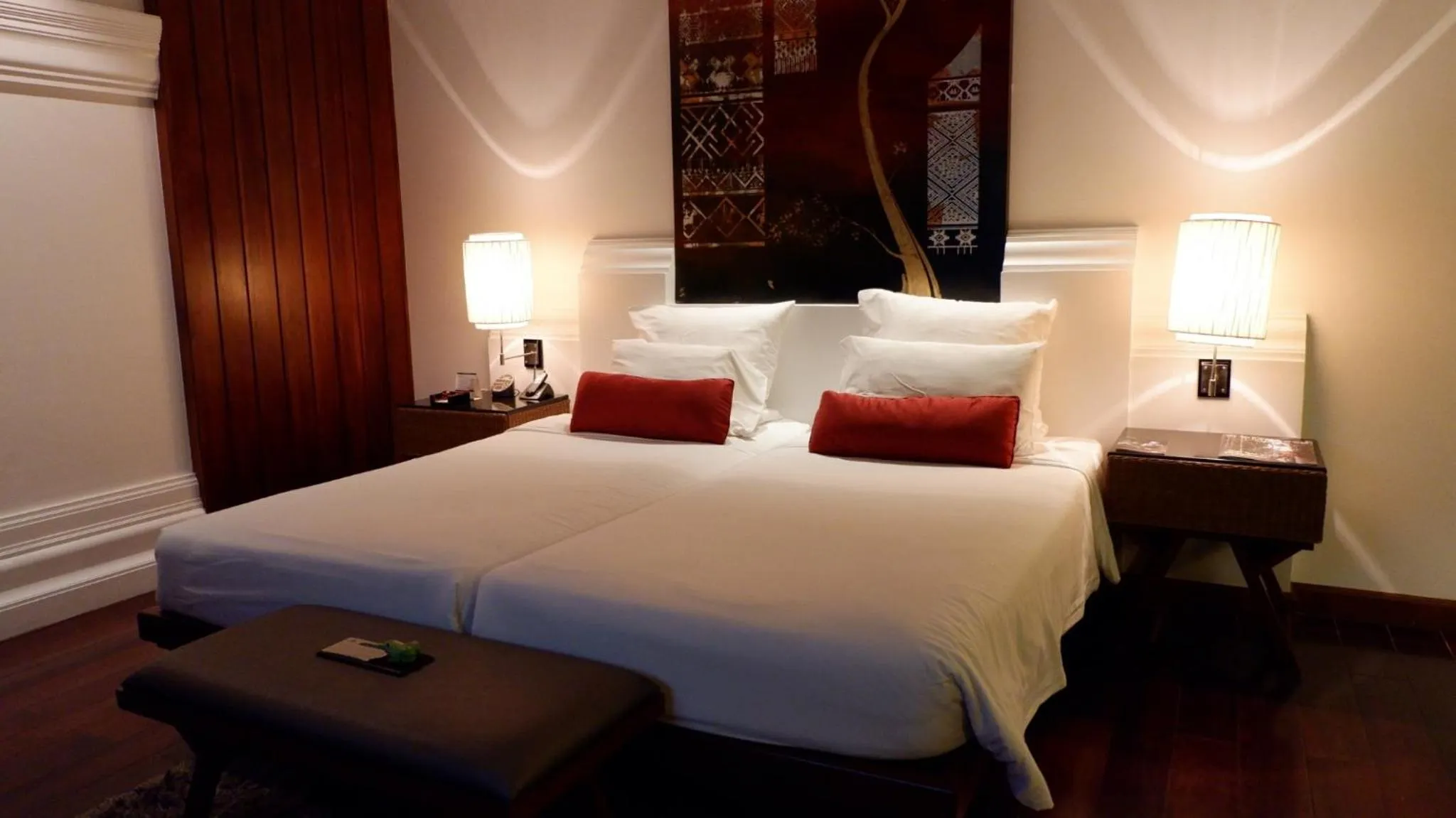 Bed in RatiLanna Riverside Spa Resort