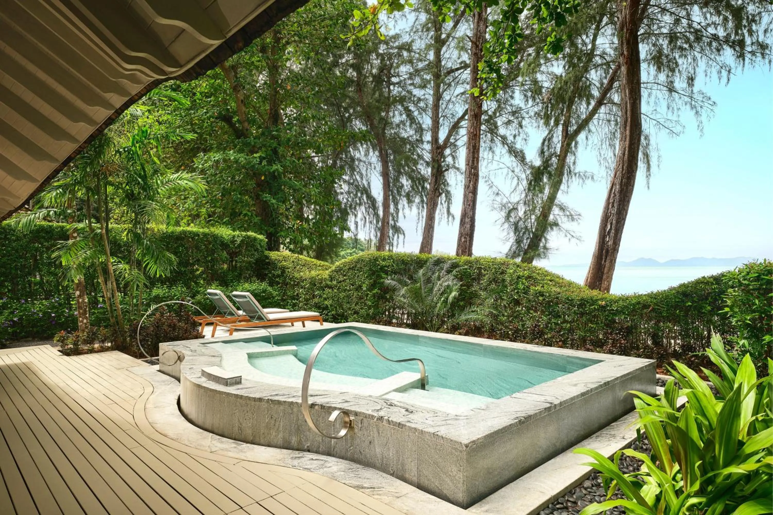 Swimming pool in Phulay Bay, a Ritz-Carlton Reserve