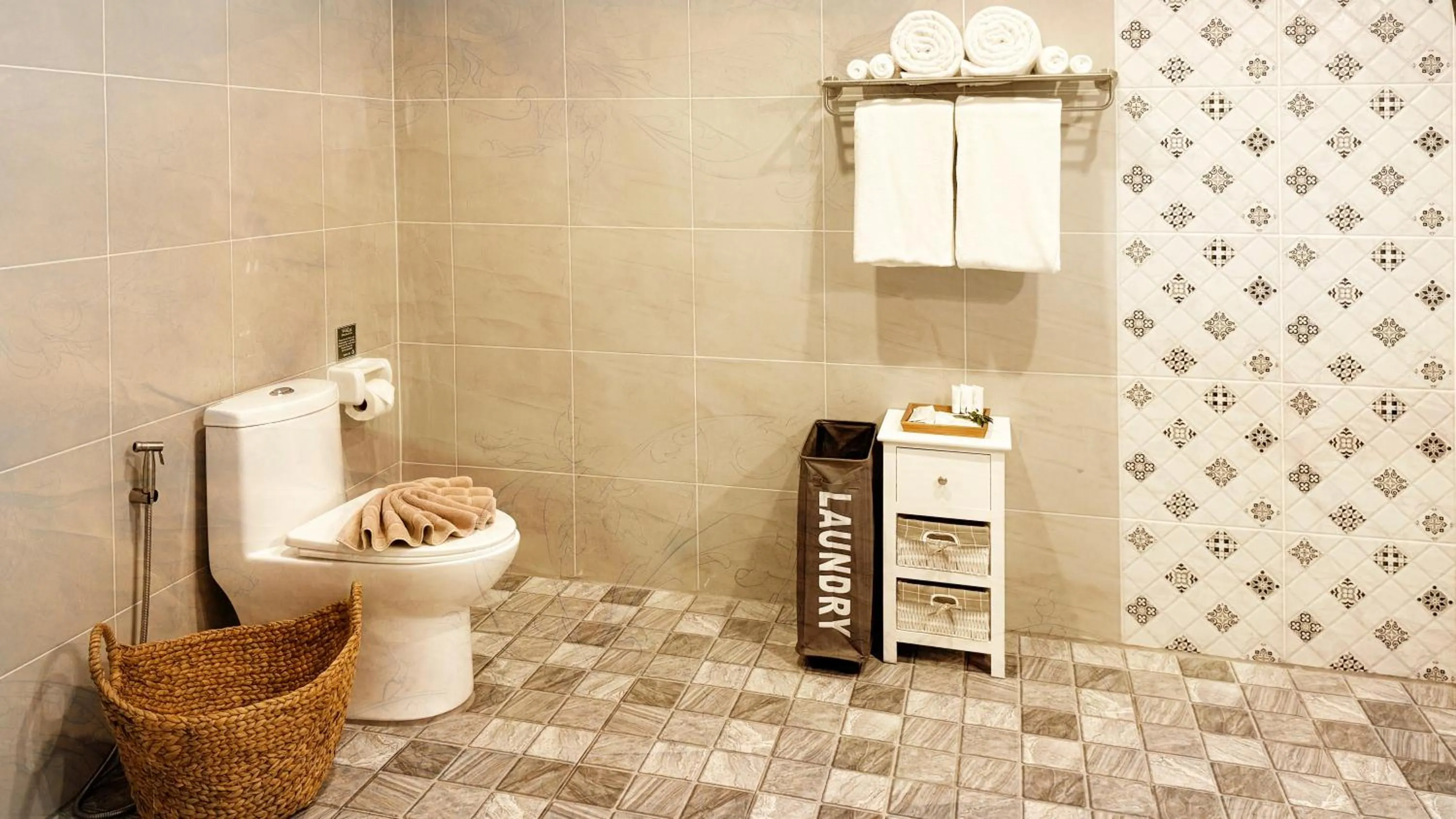 towels in Milky Bay Resort