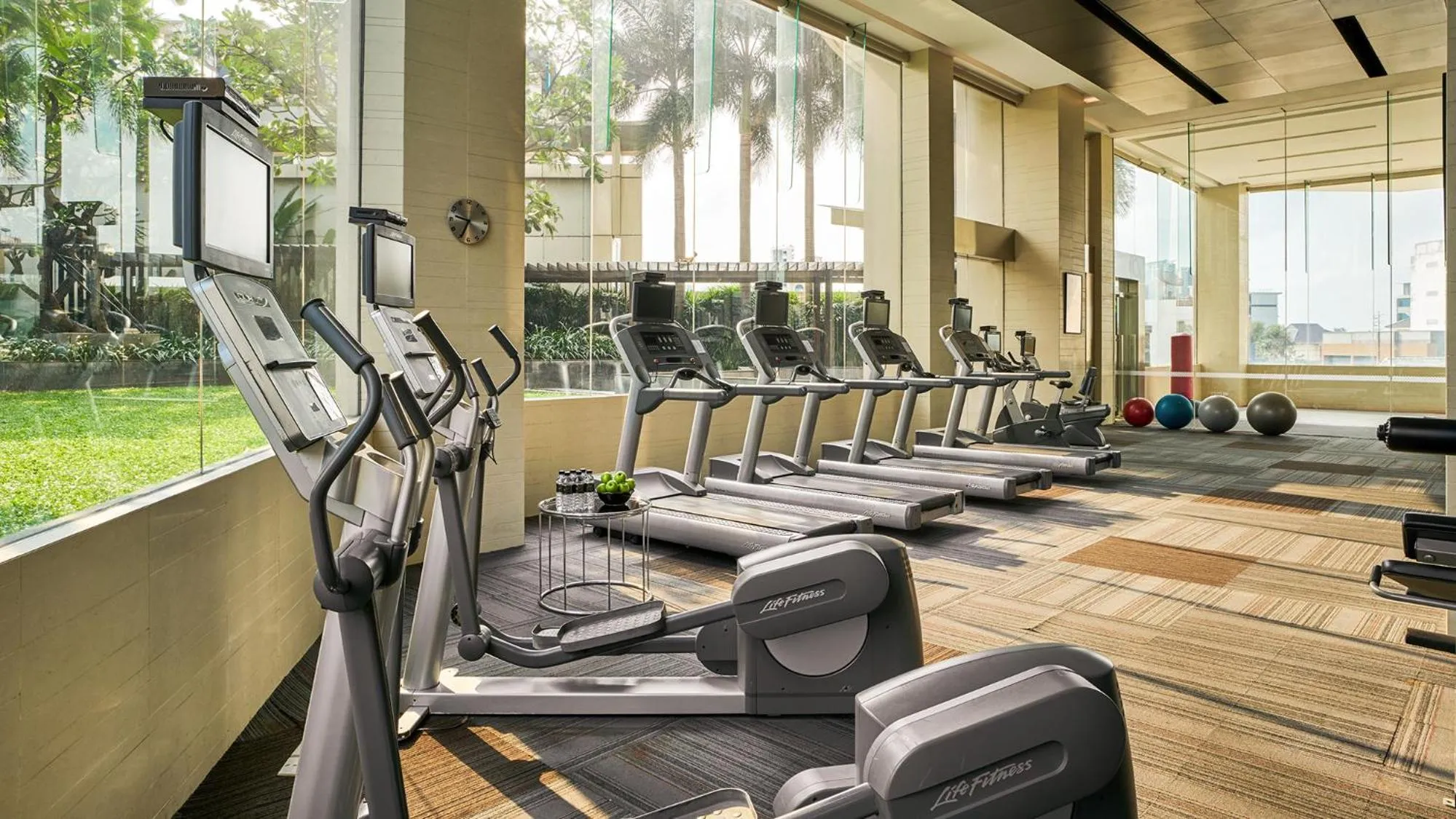 Fitness centre/facilities in JC Kevin Sathorn Bangkok Hotel