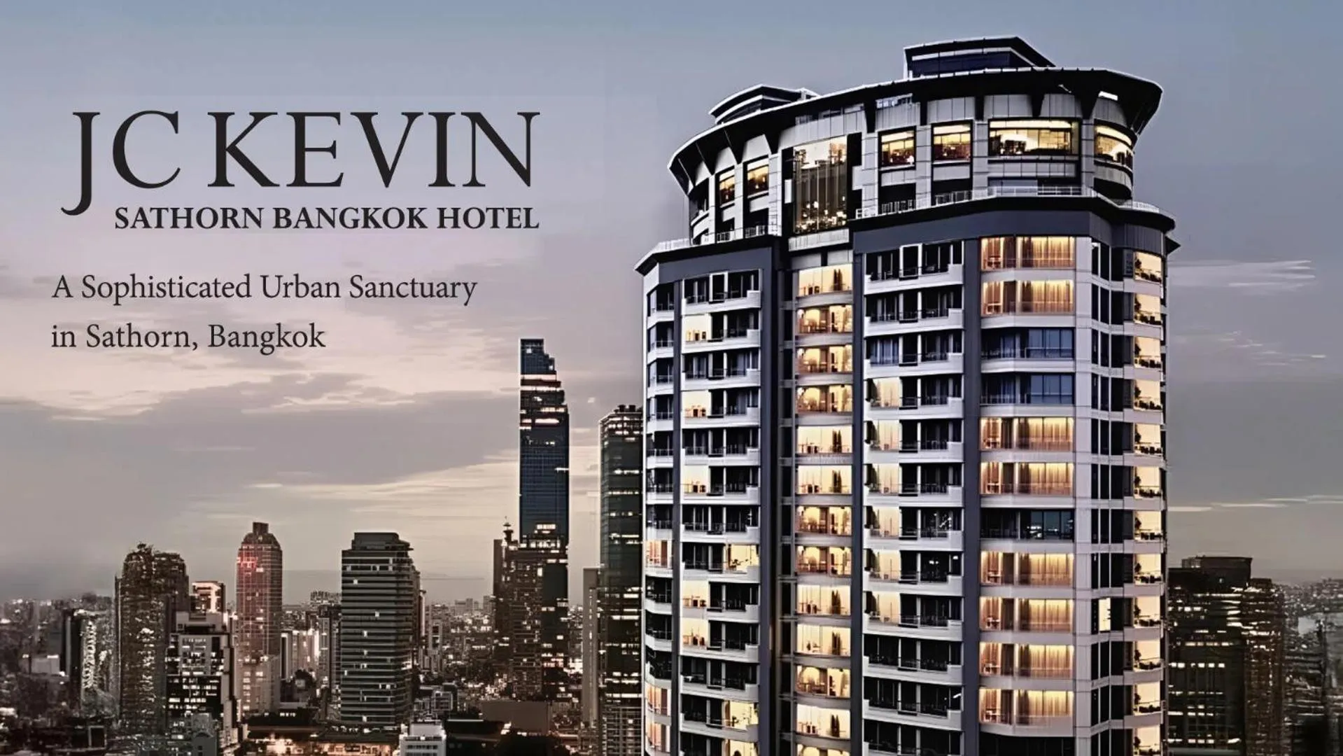 Property building in JC Kevin Sathorn Bangkok Hotel