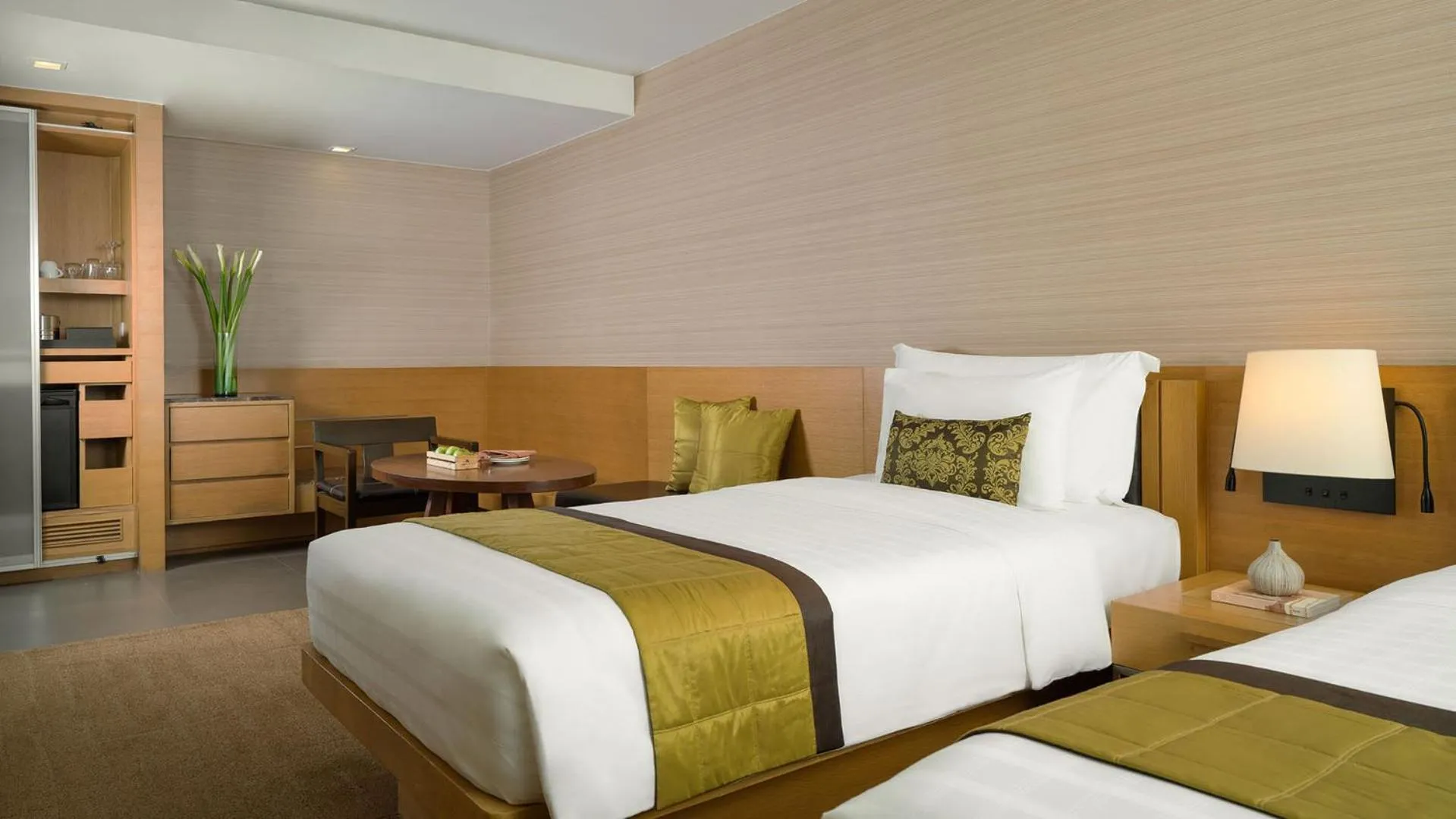 Bed in JC Kevin Sathorn Bangkok Hotel