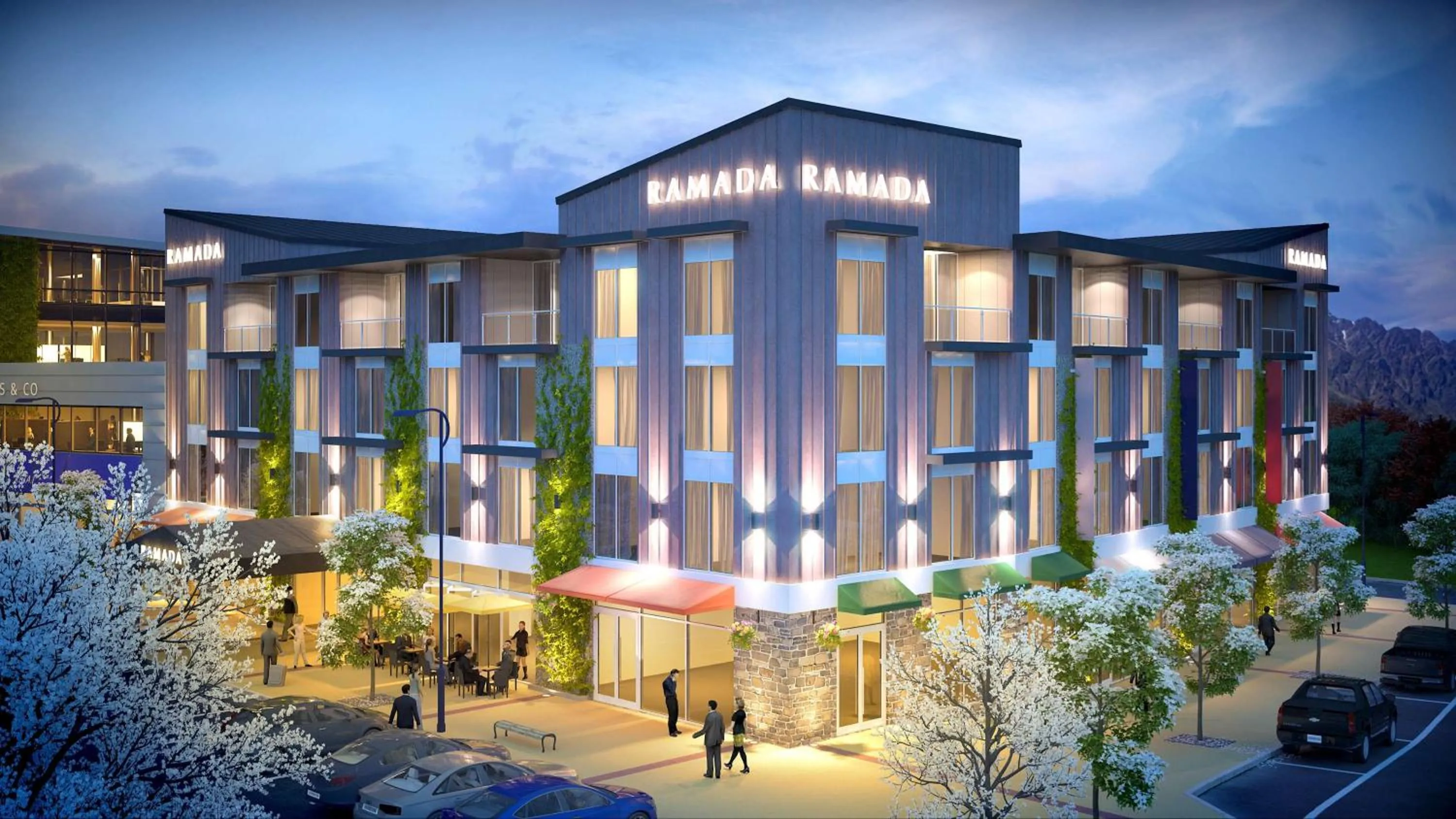 Property building in Ramada Suites by Wyndham Queenstown Remarkables Park