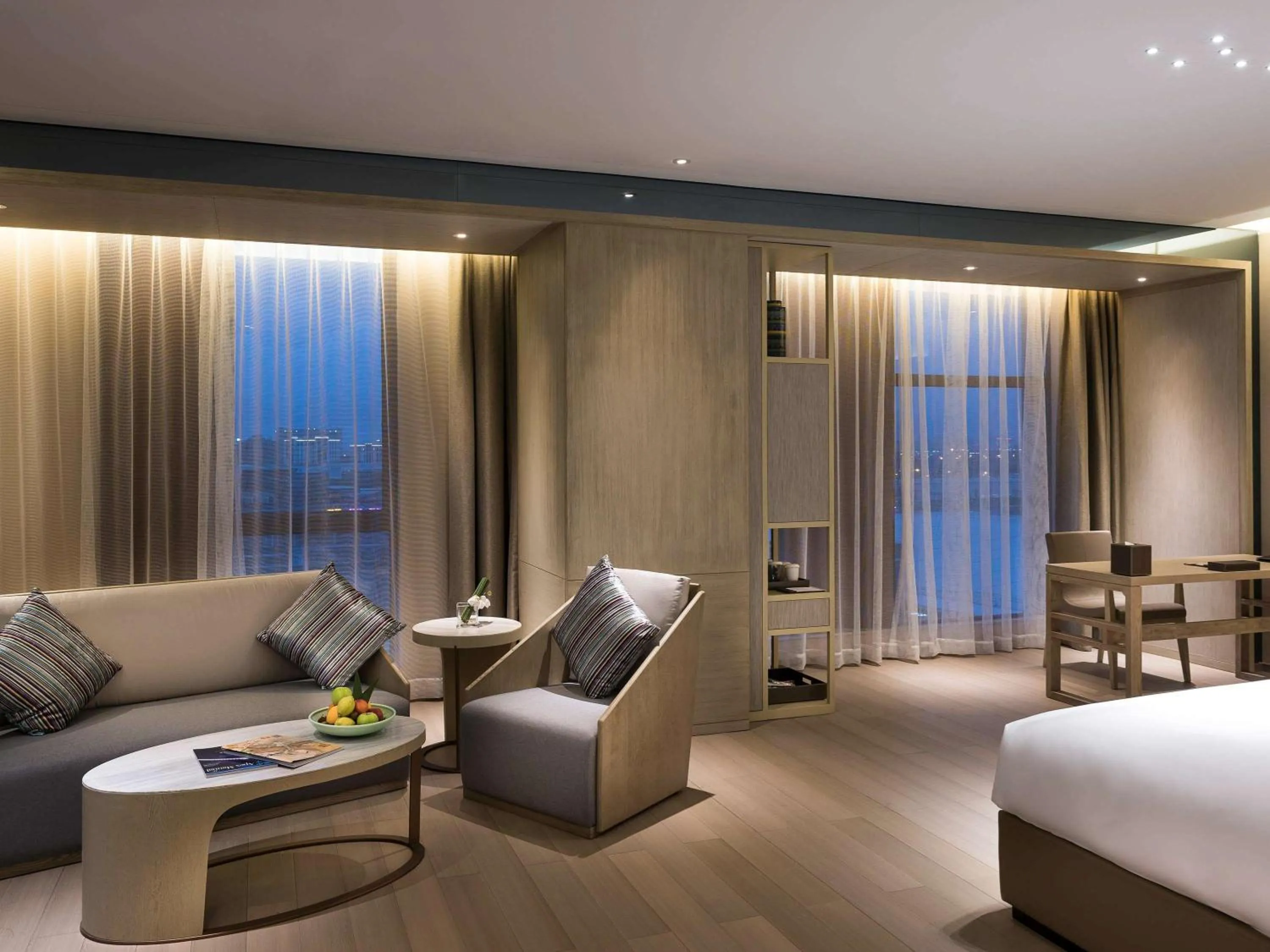 Photo of the whole room in Novotel Shanghai Clover