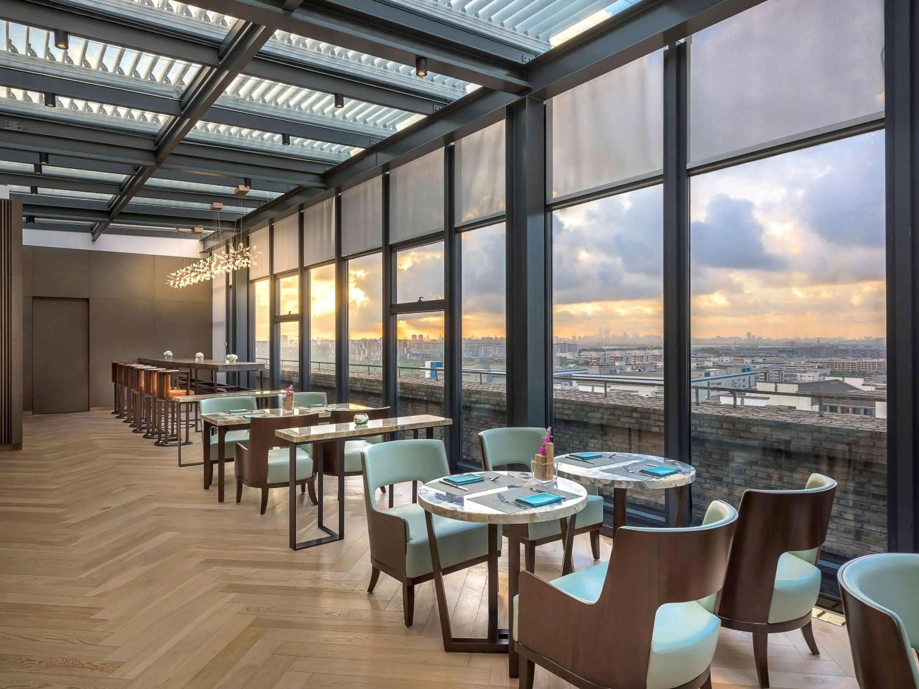 Property building in Novotel Shanghai Clover