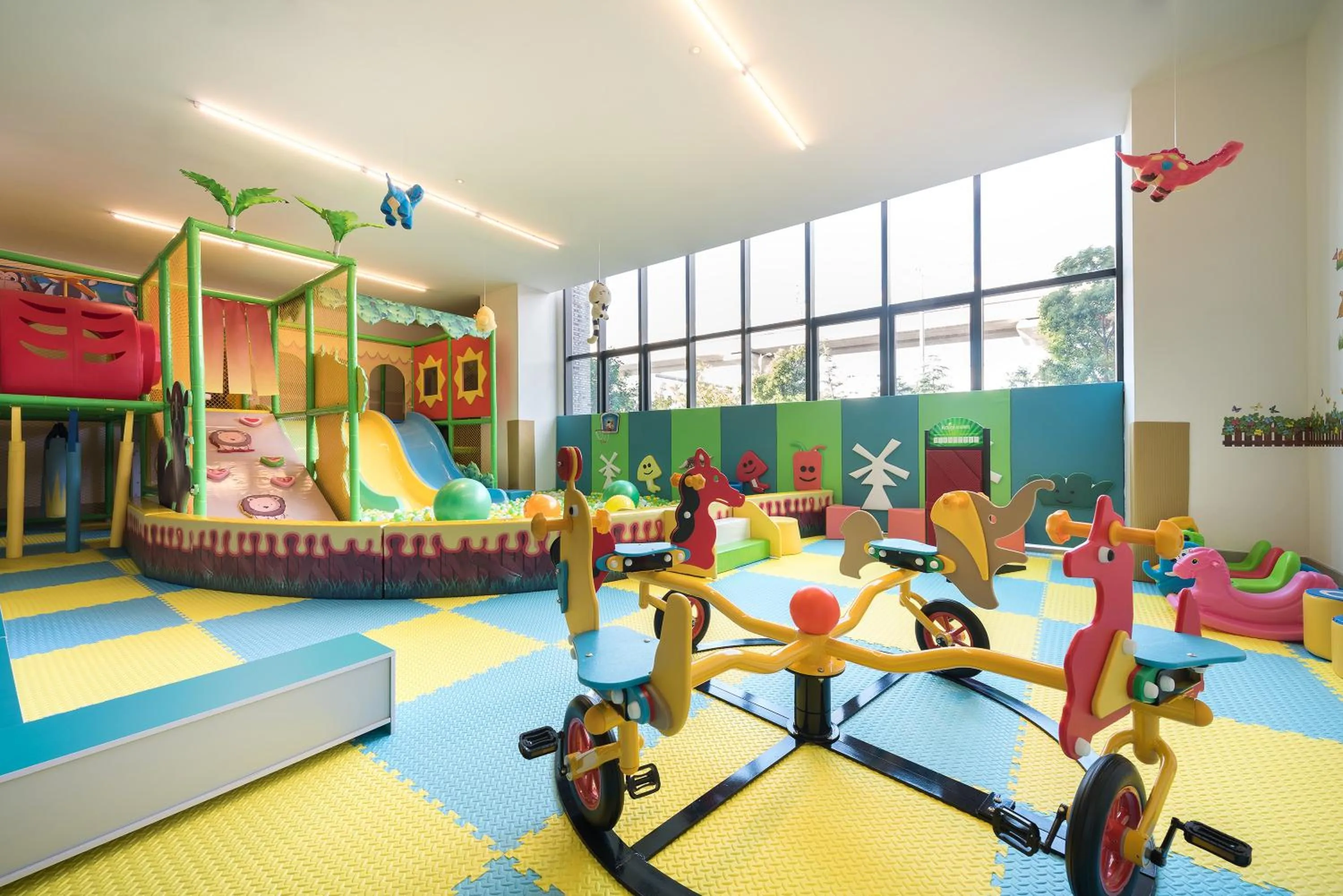 Children play ground in Novotel Shanghai Clover