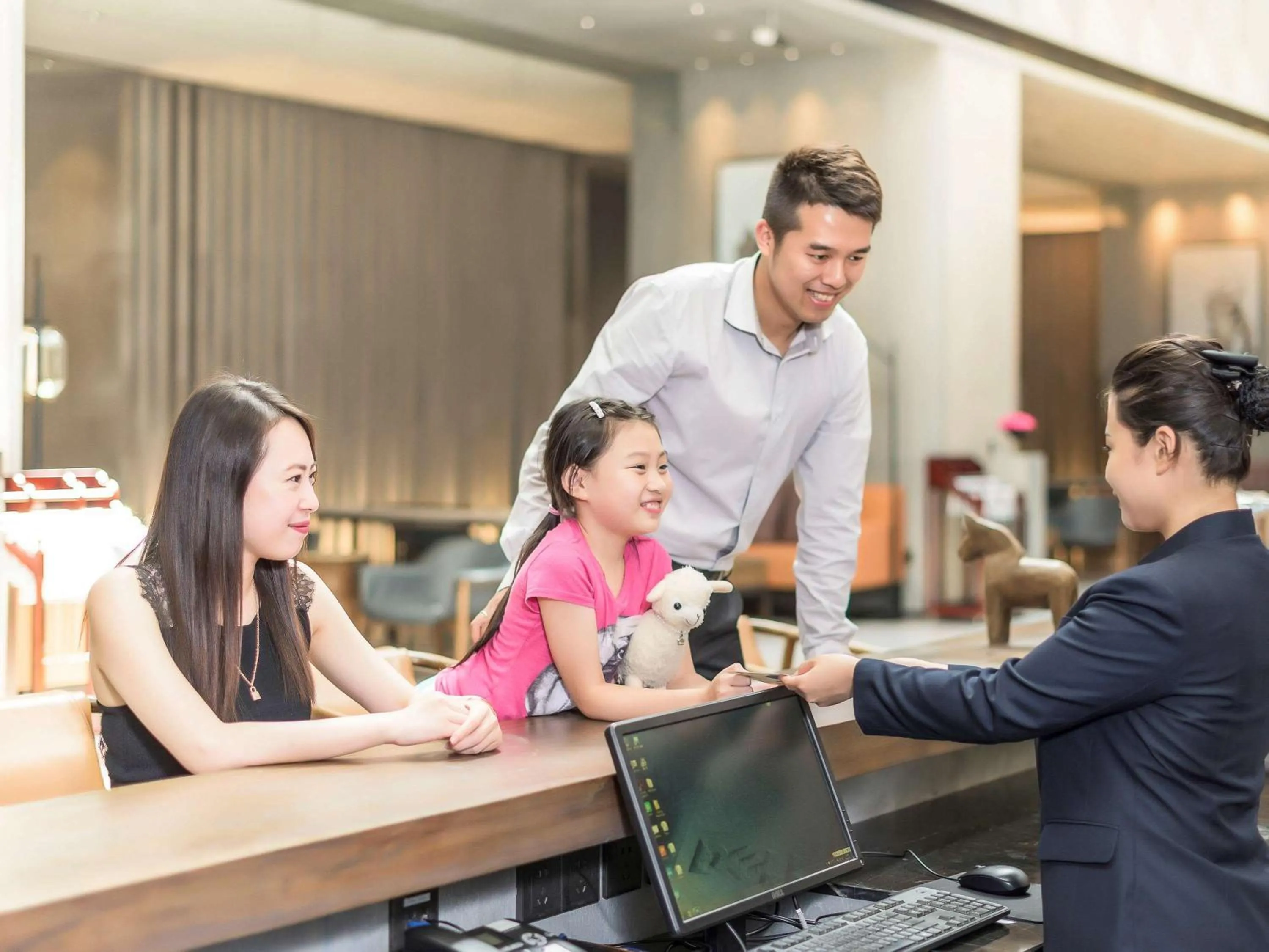 Property building in Novotel Shanghai Clover