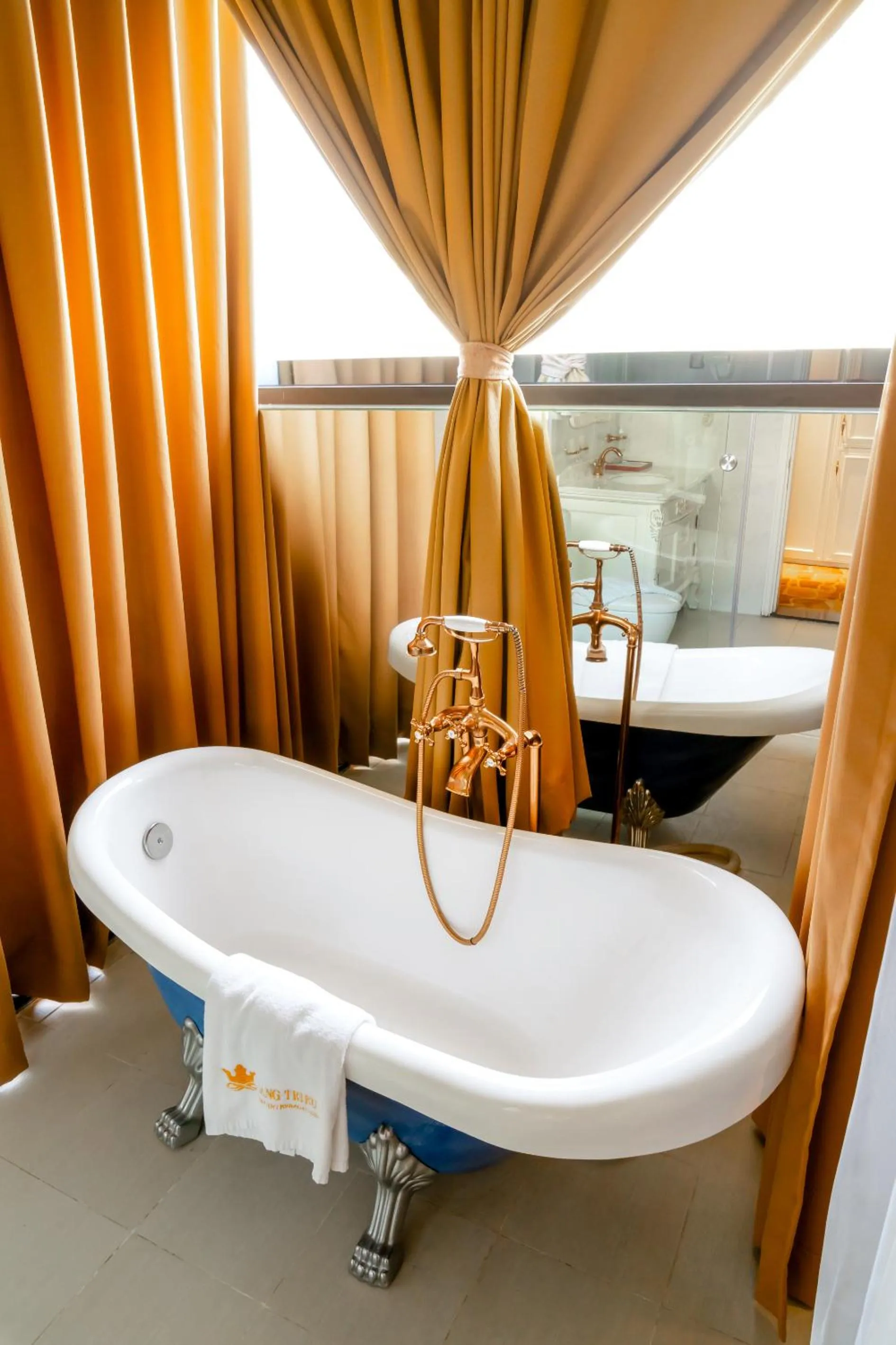 Bathroom in Hoang Trieu Hotel