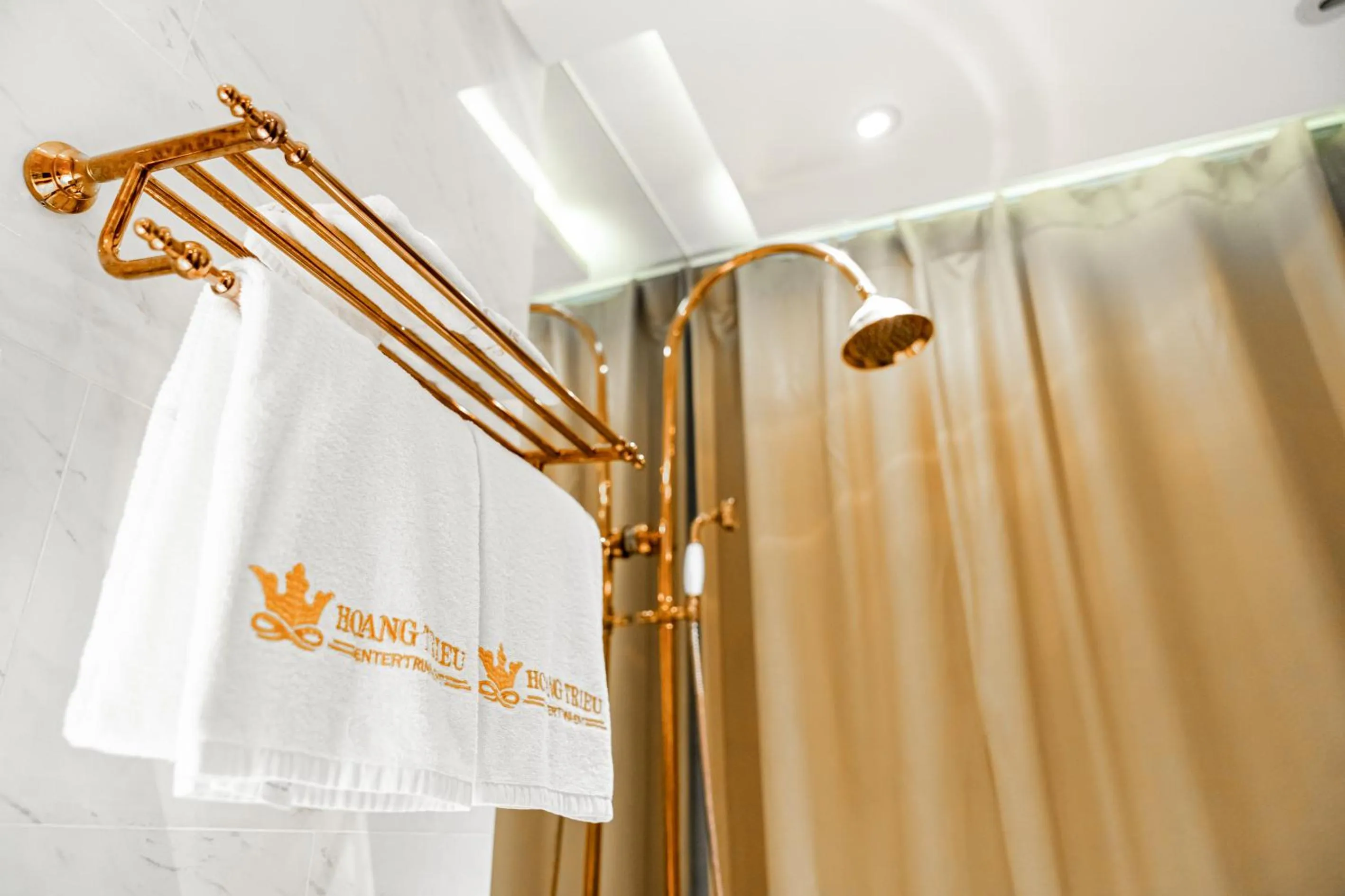 Bathroom in Hoang Trieu Hotel