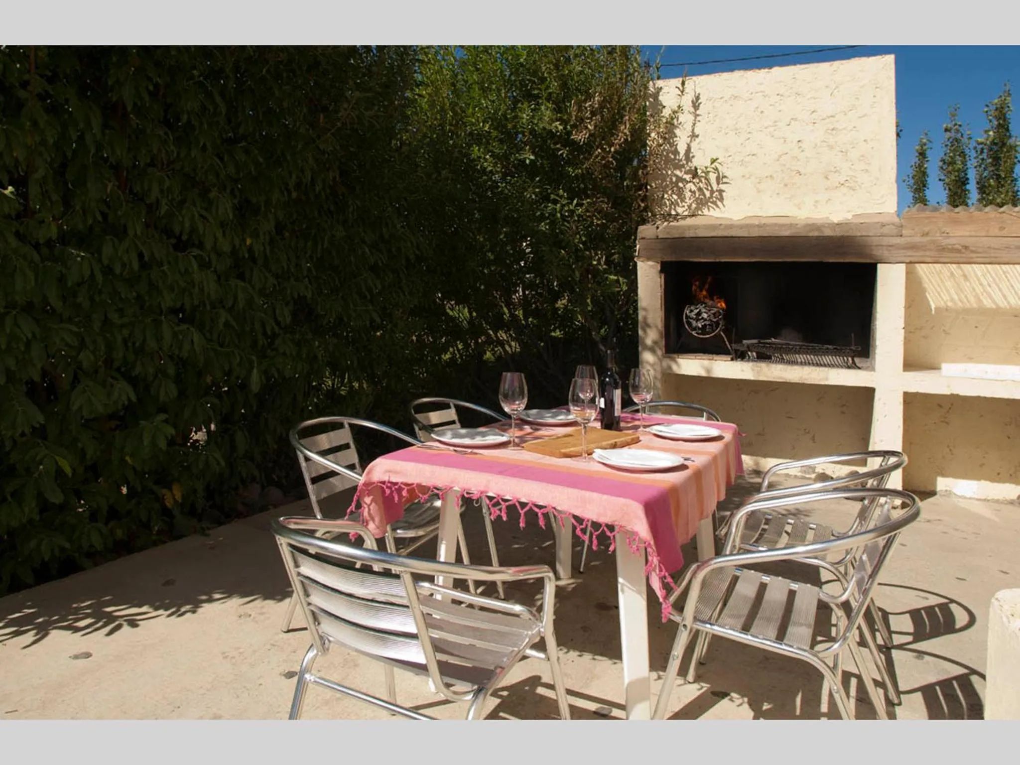 BBQ facilities in Blanca Patagonia Hostería Boutique y Cabañas