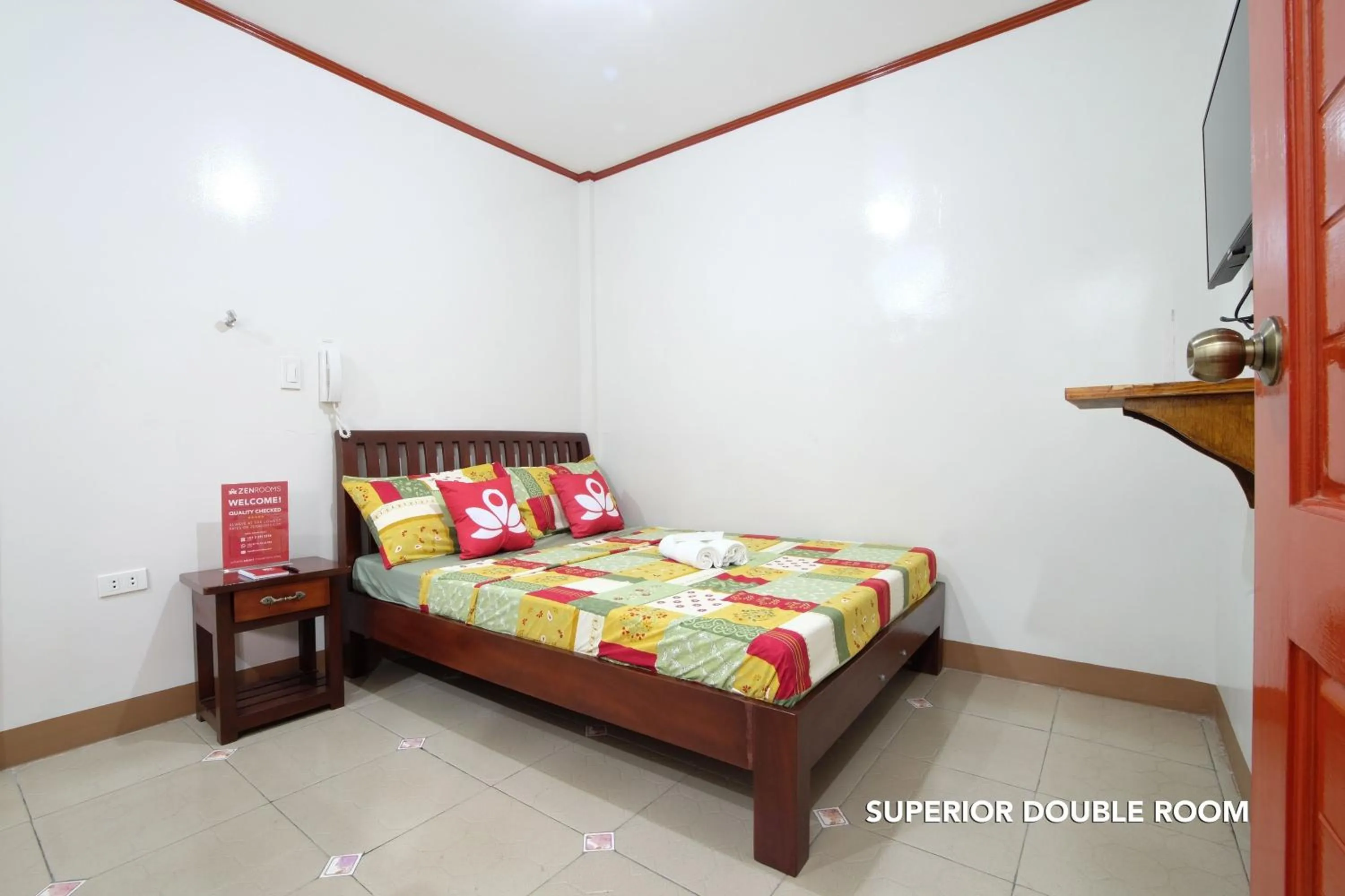 Bed in Hotel Georgina