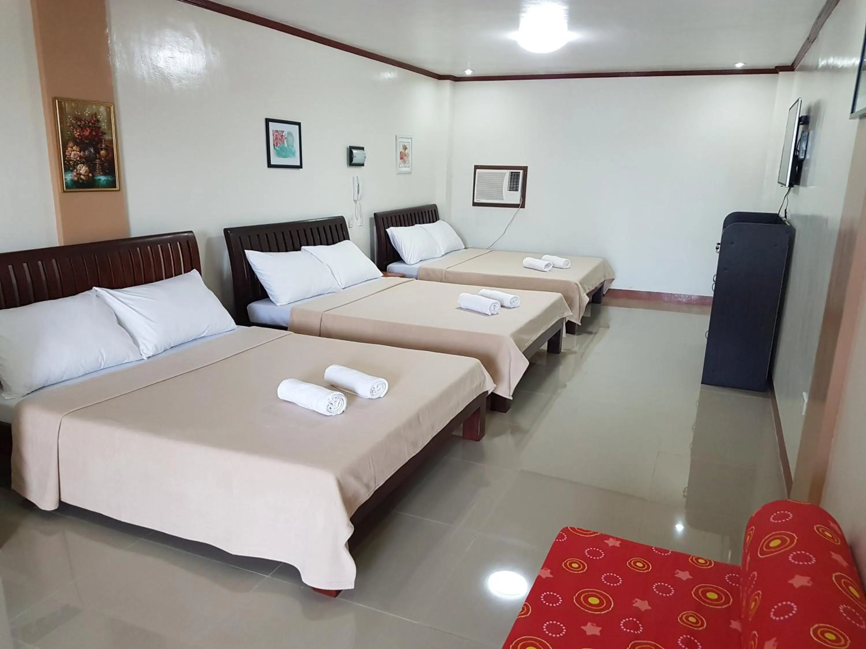 Bed in Hotel Georgina