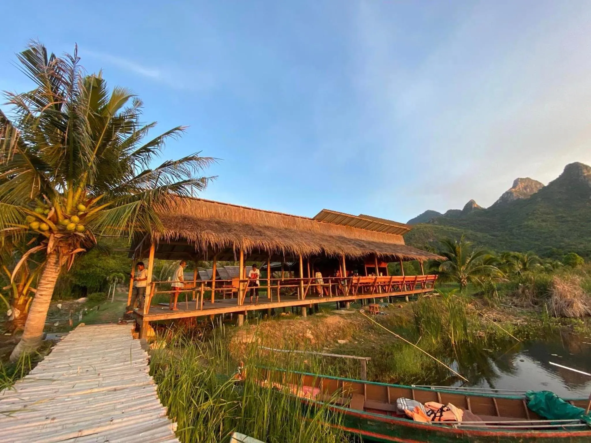 Restaurant/places to eat in Lungcha Homestay