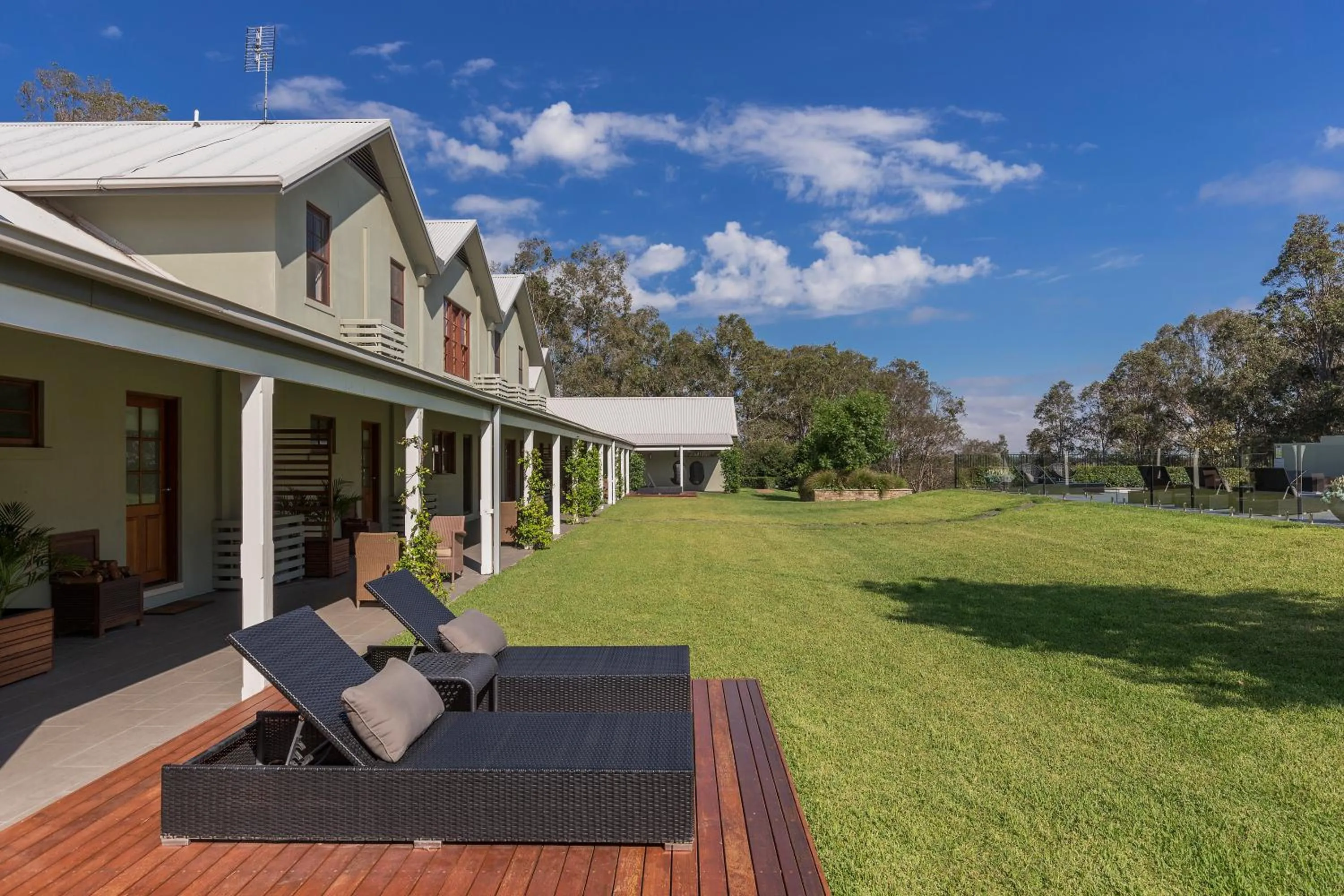Patio in Spicers Vineyards Estate