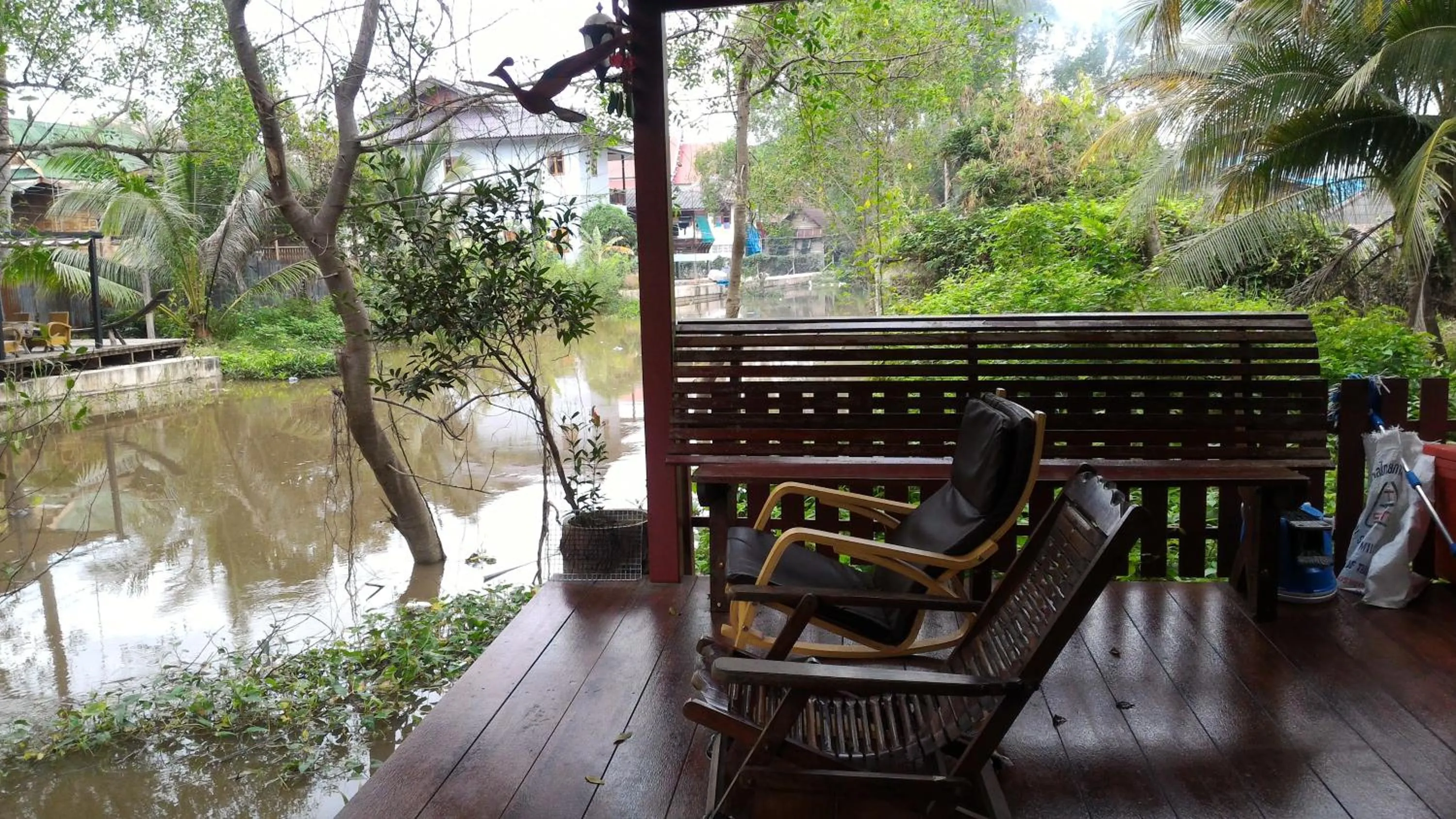 Seating area in Aple Homestay
