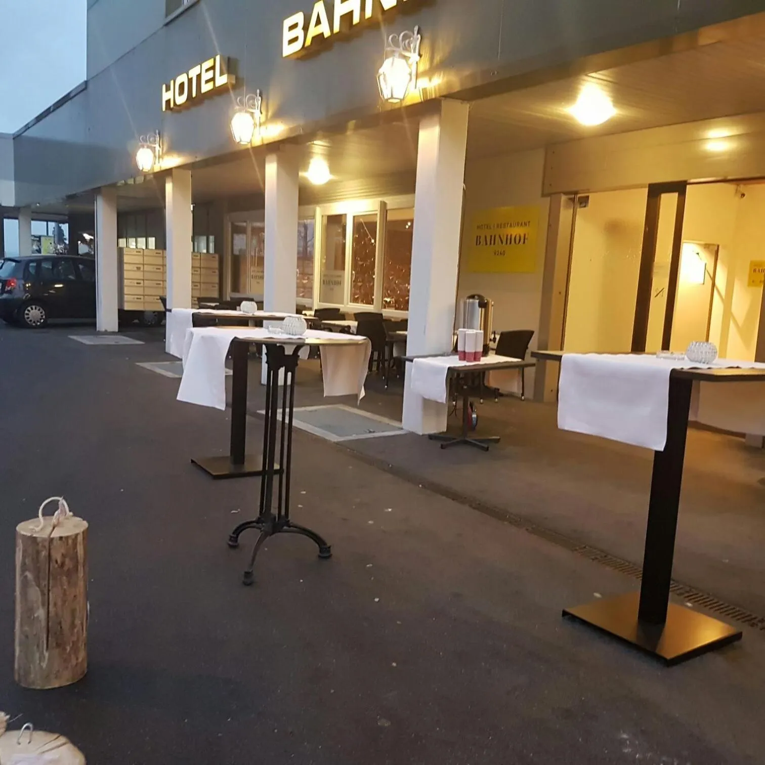 Facade/entrance in Hotel Bahnhof