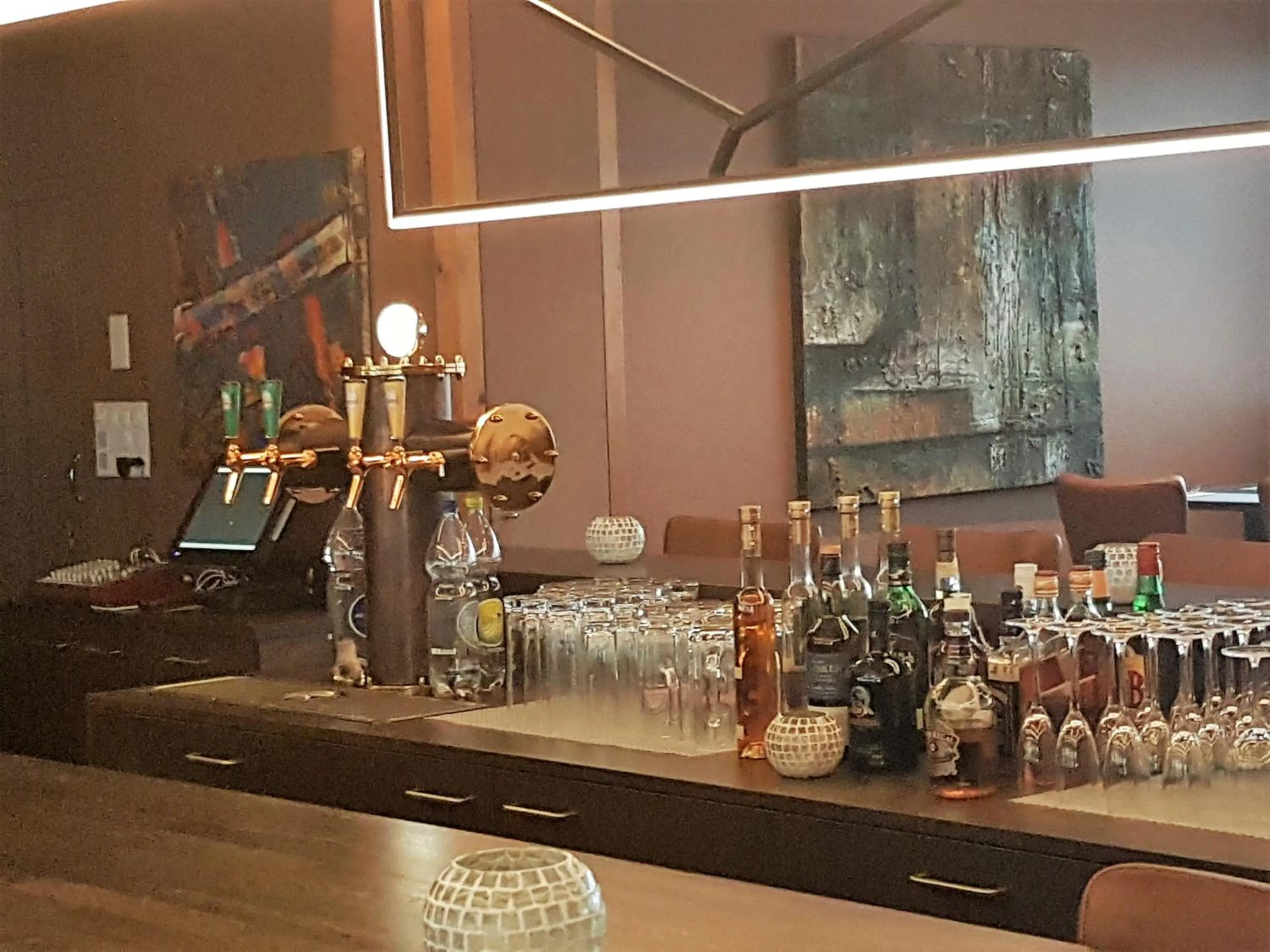 Lounge or bar in Hotel Bahnhof