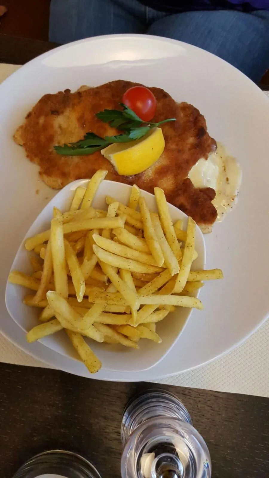 Food close-up in Hotel Bahnhof