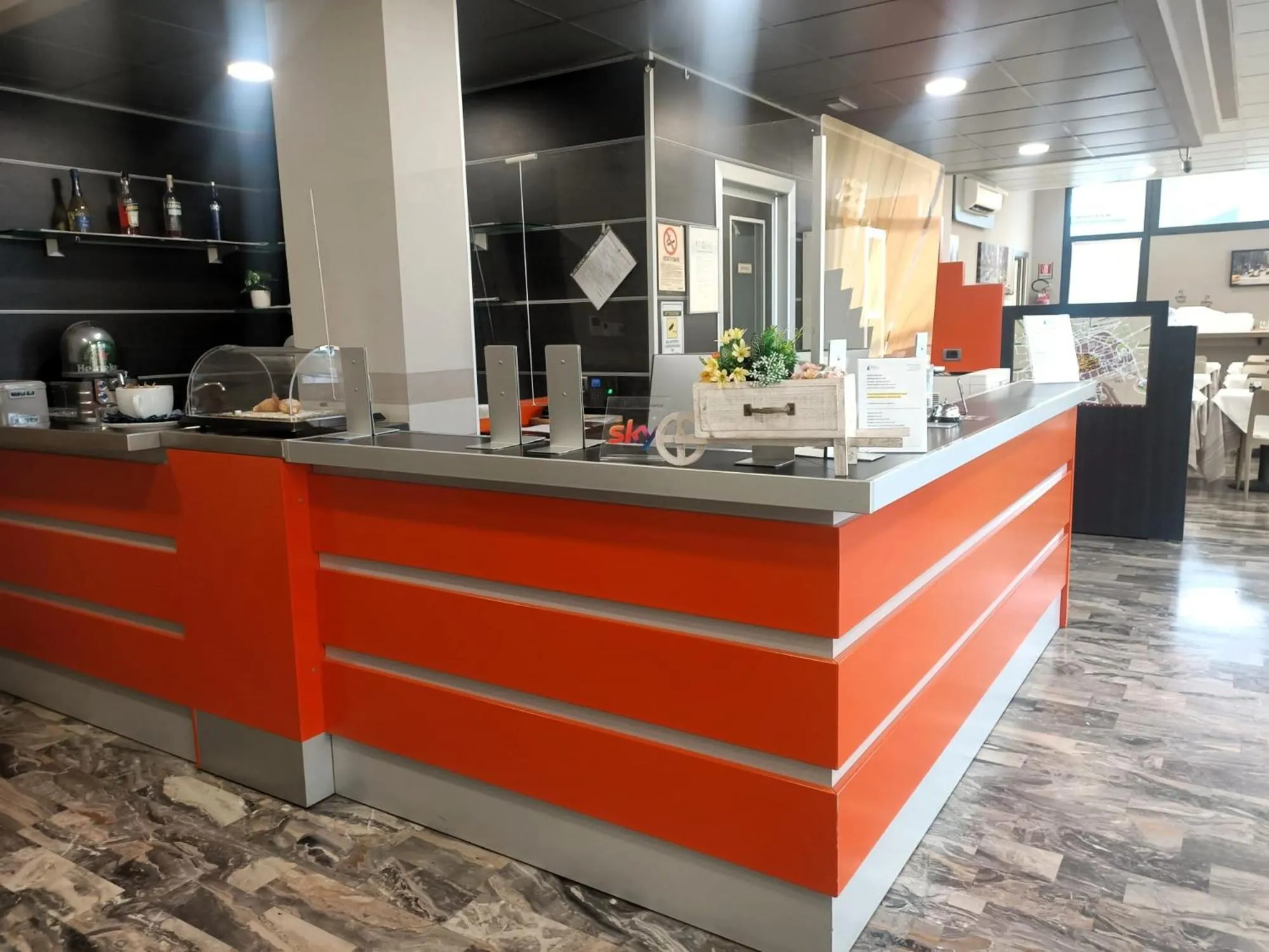 Lobby or reception in Hotel Meuble' Atlantic