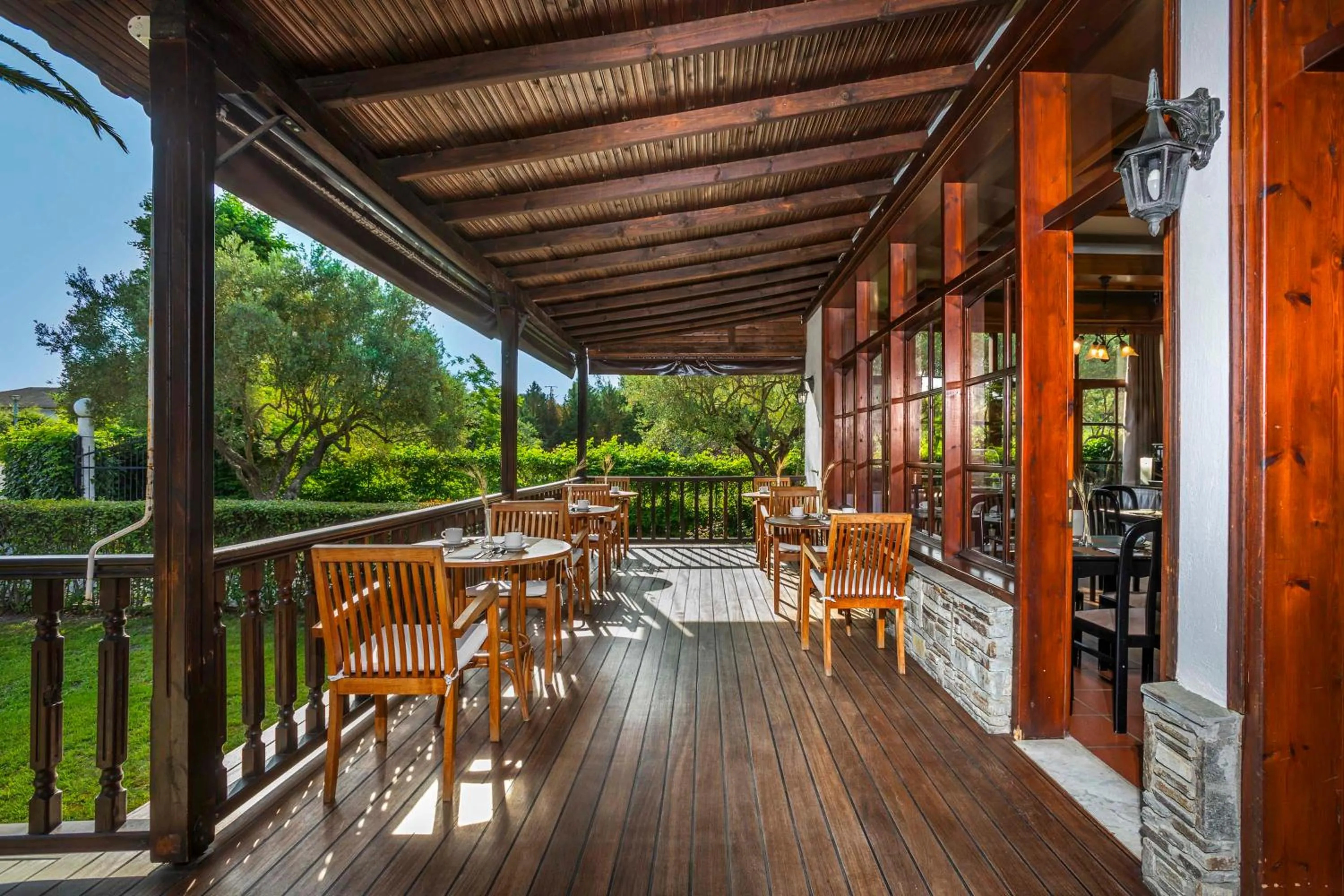 Restaurant/places to eat in Hotel Hanioti Village Spa