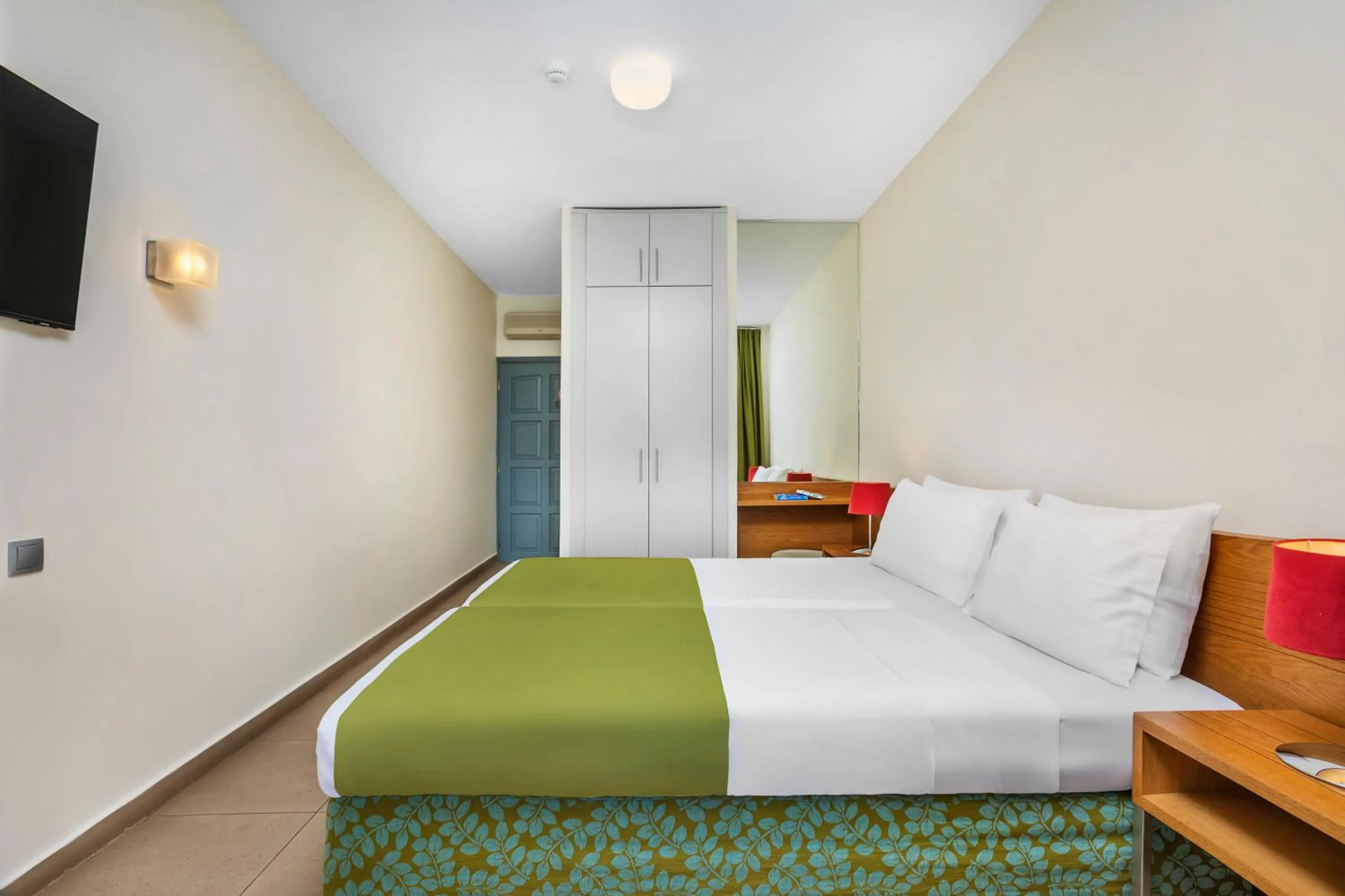 Bedroom, Bed in Hotel Hanioti Village Spa