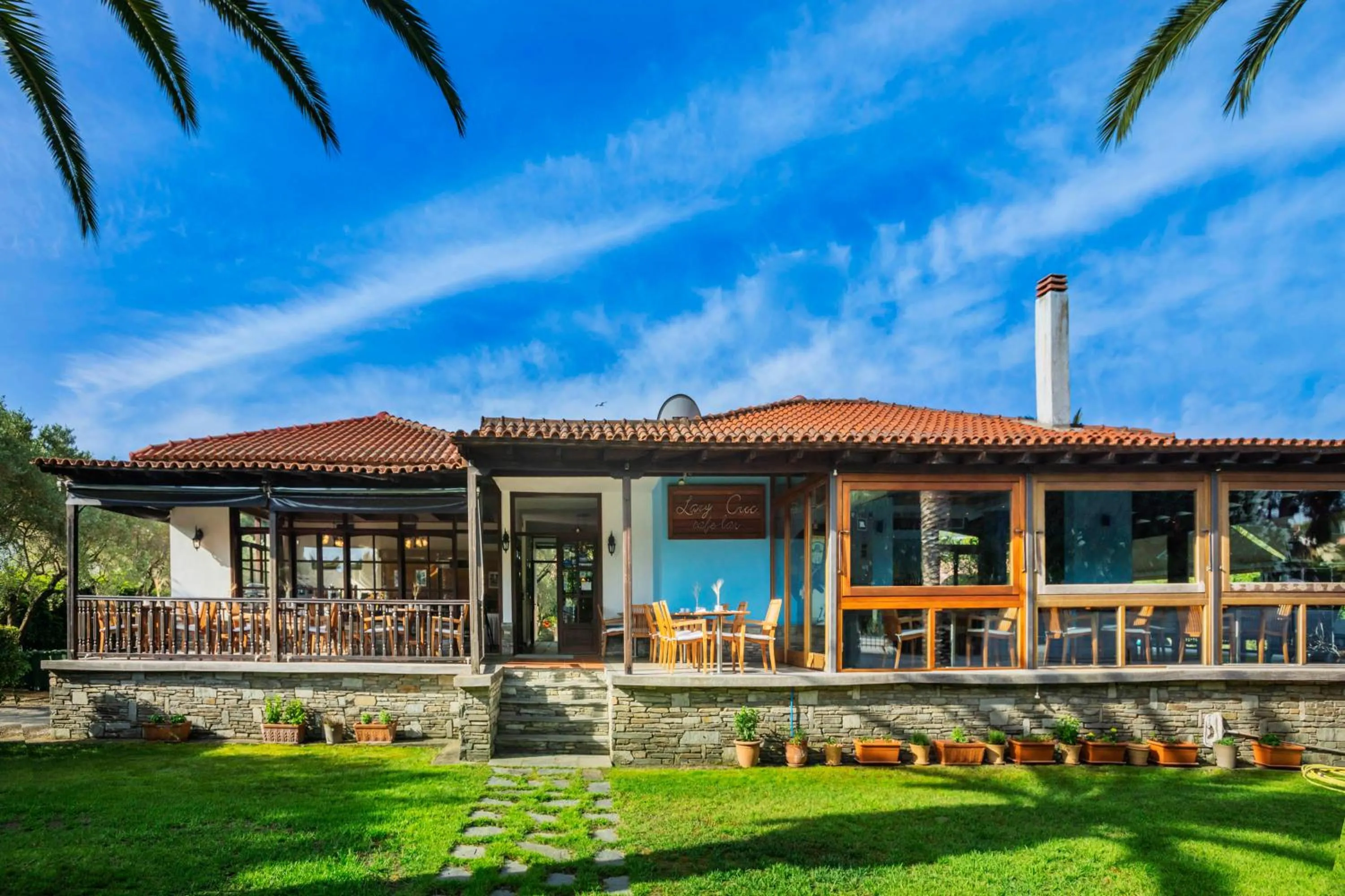 Restaurant/places to eat in Hotel Hanioti Village Spa