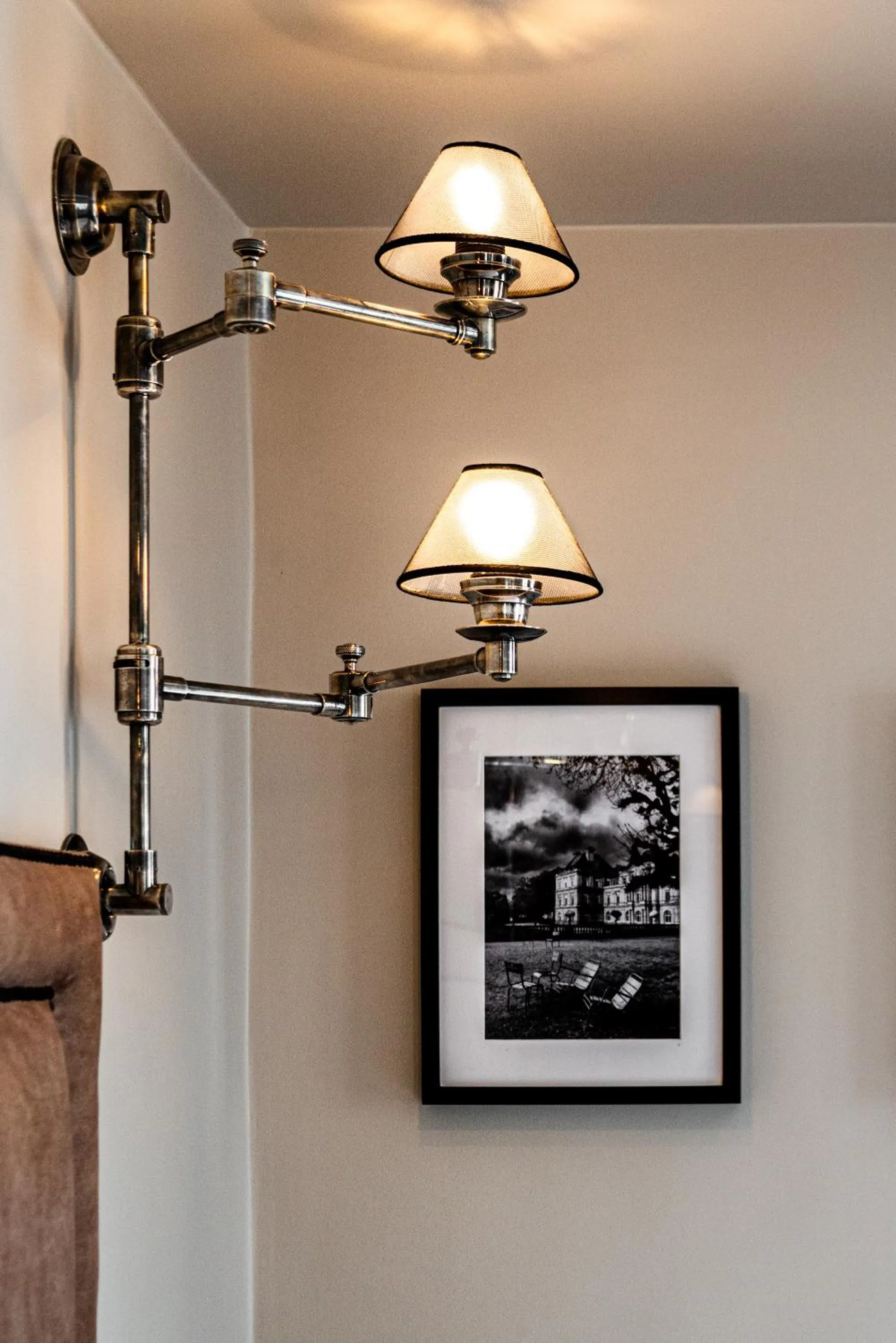 Decorative detail in Hôtel Saint-Louis - Jardin du Luxembourg