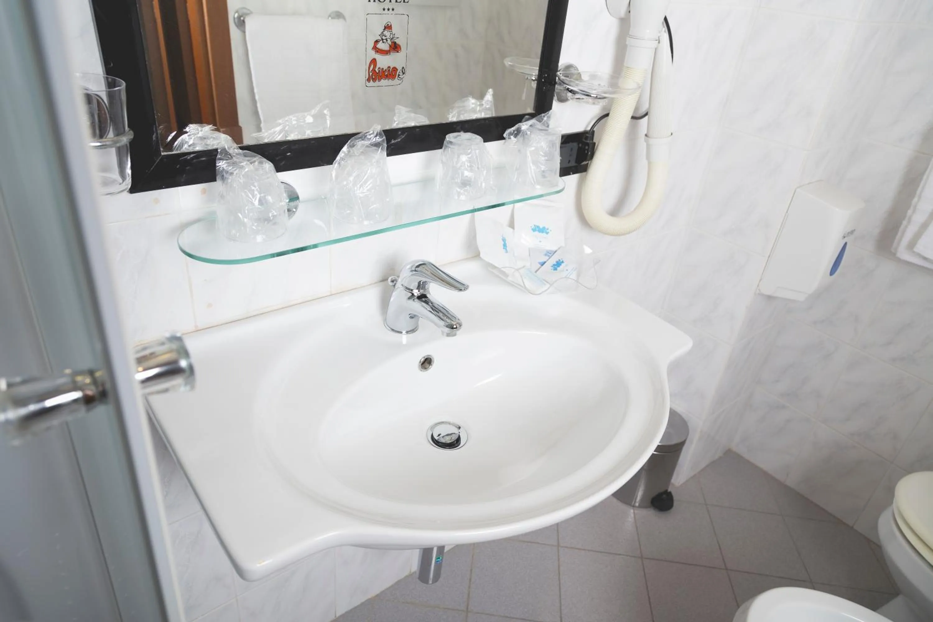 Bathroom in Hotel Bixio