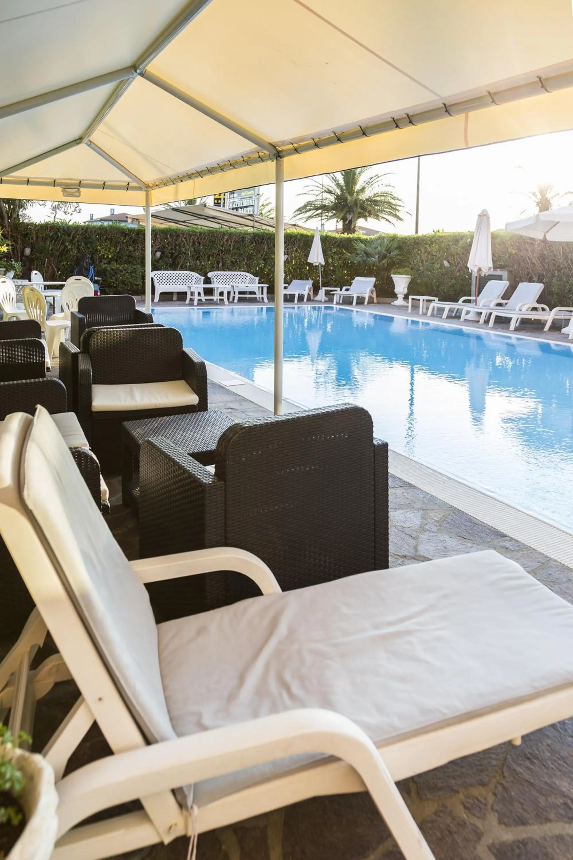 Swimming pool in Hotel Bixio