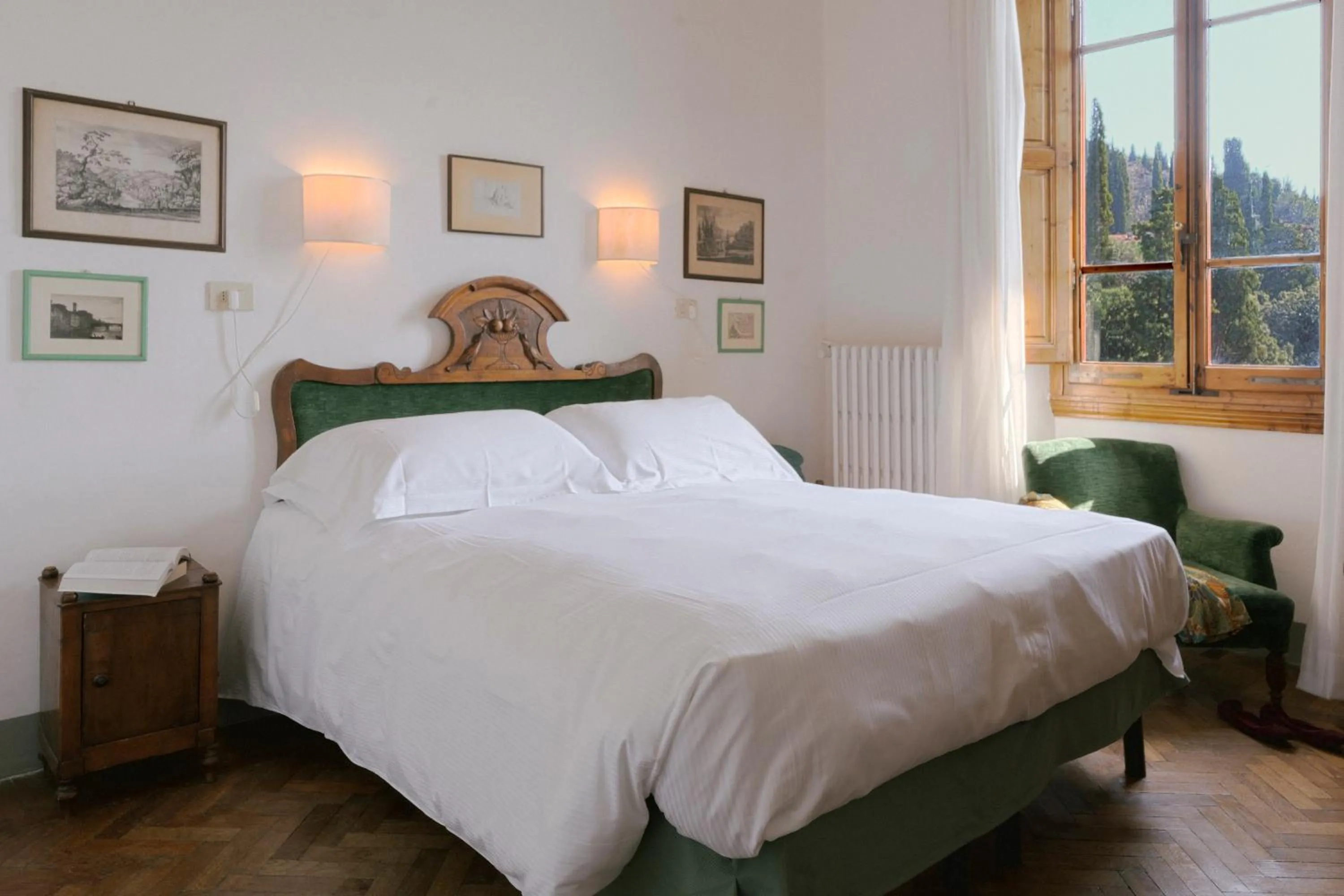 Bed in Pensione Bencistà