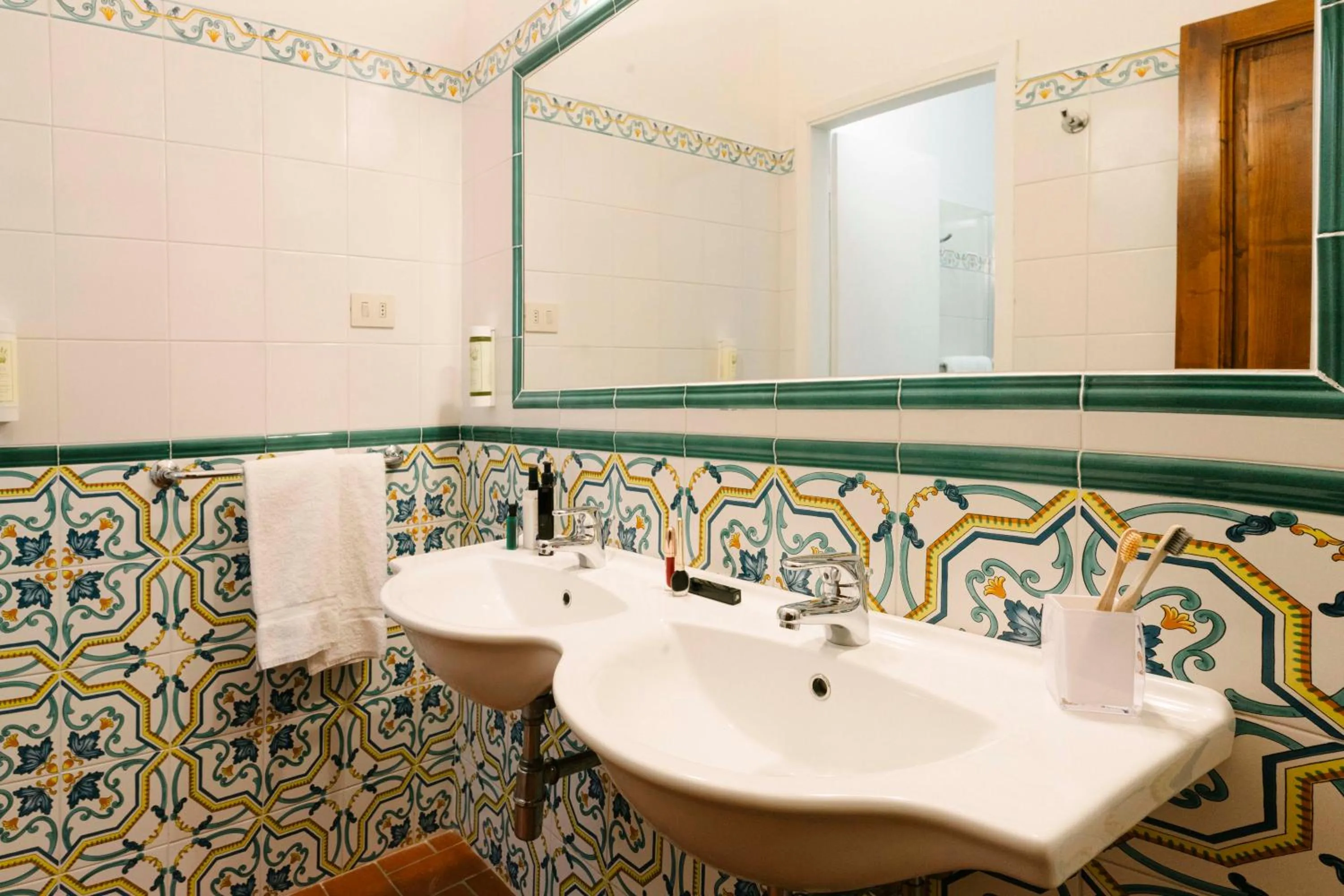 Bathroom in Pensione Bencistà