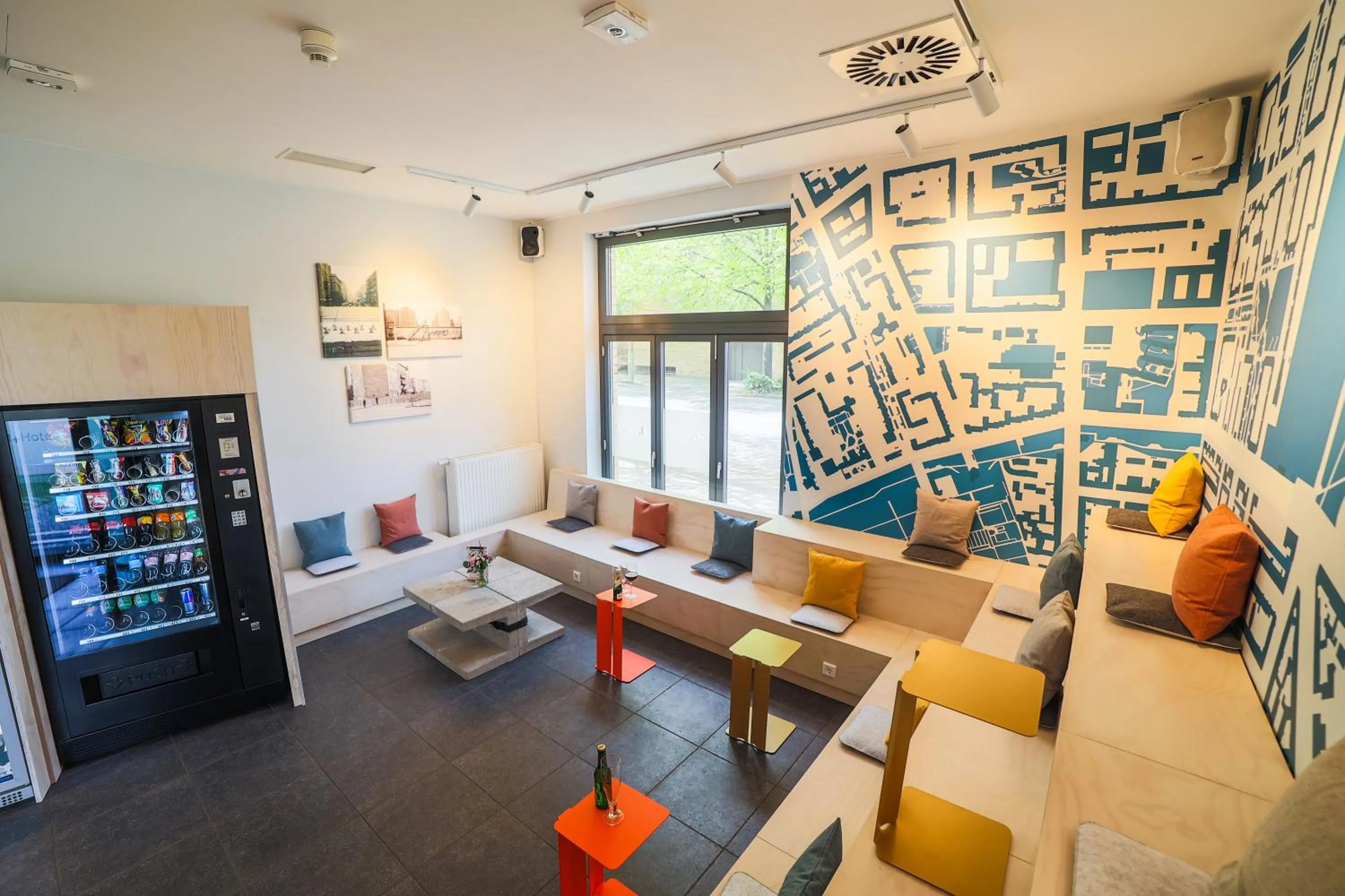 Lobby or reception in H+ Hotel 4Youth