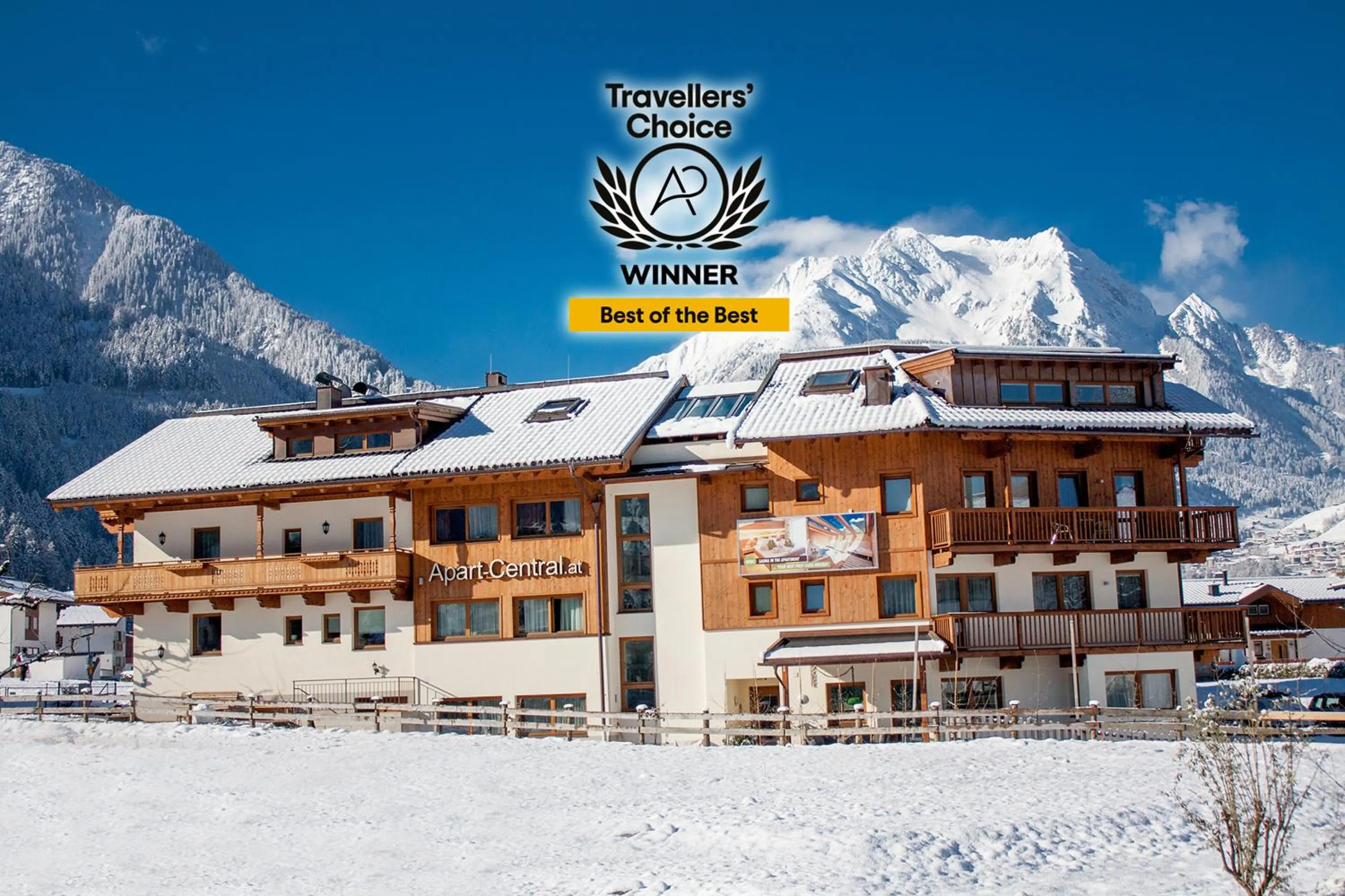 Property building in Apart Central – Premium Mountain&Garden