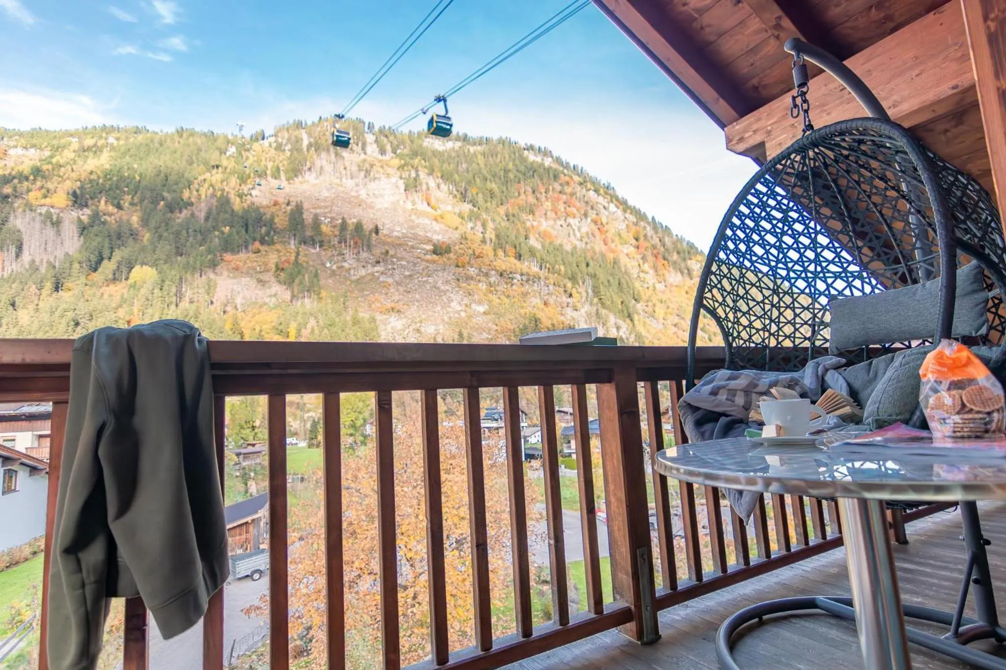 Balcony/Terrace in Apart Central – Premium Mountain&Garden