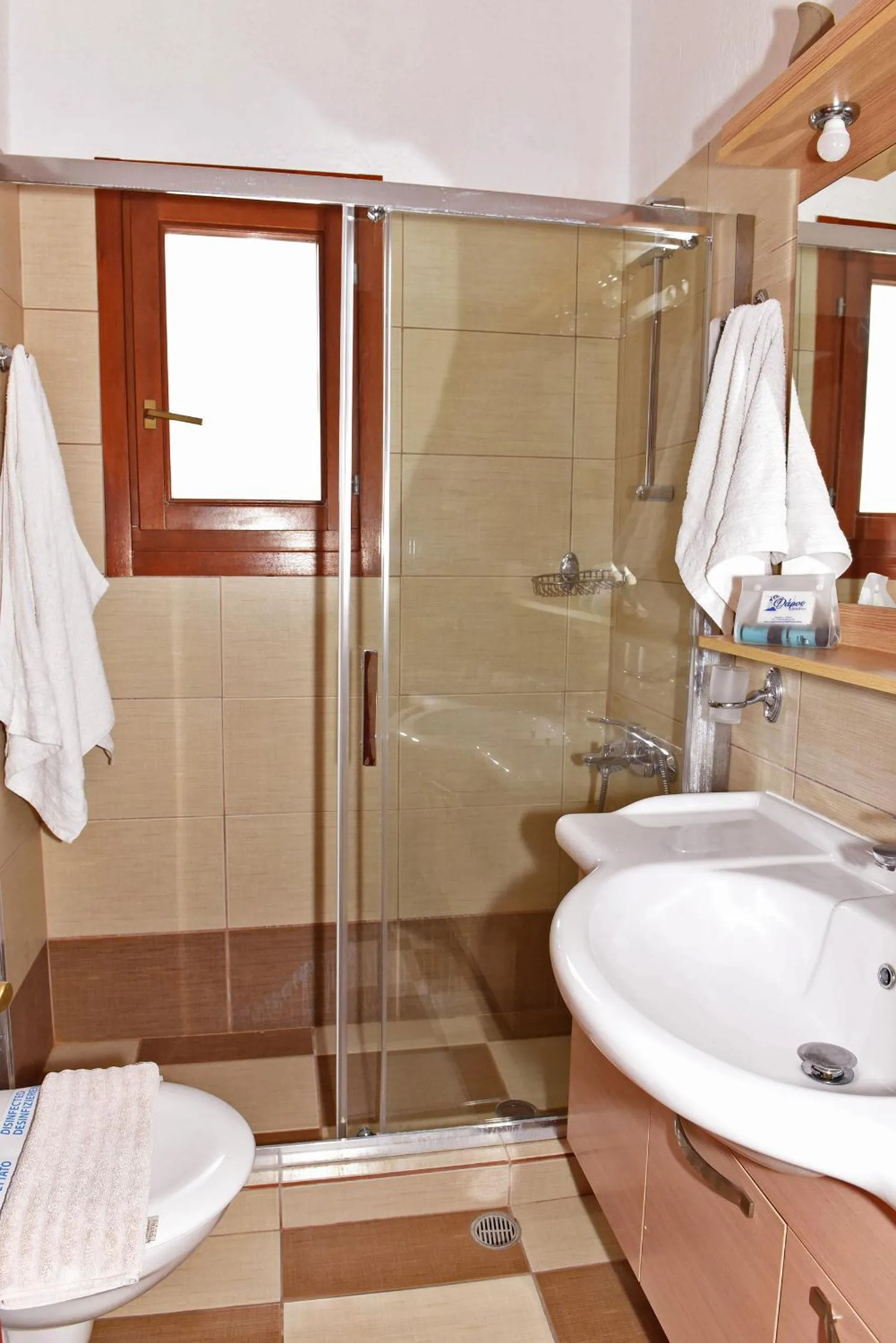 Bathroom in Aegean Wave - Faros