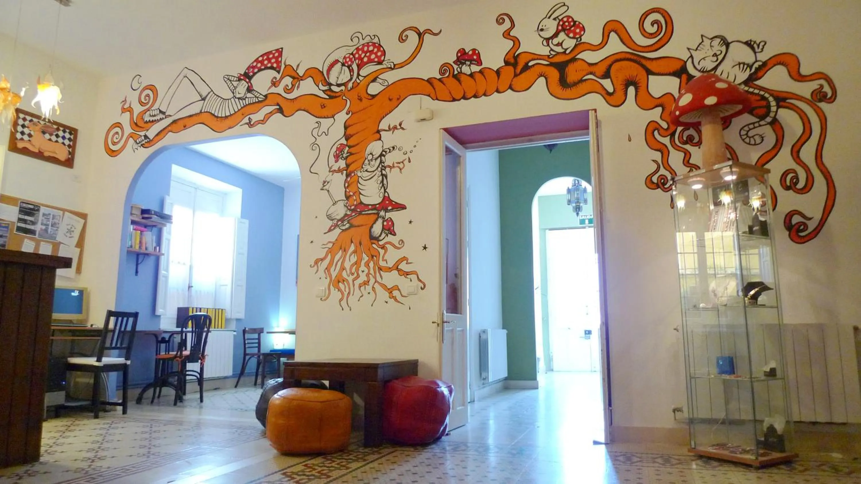 Lobby or reception in Villa Alicia Guest House