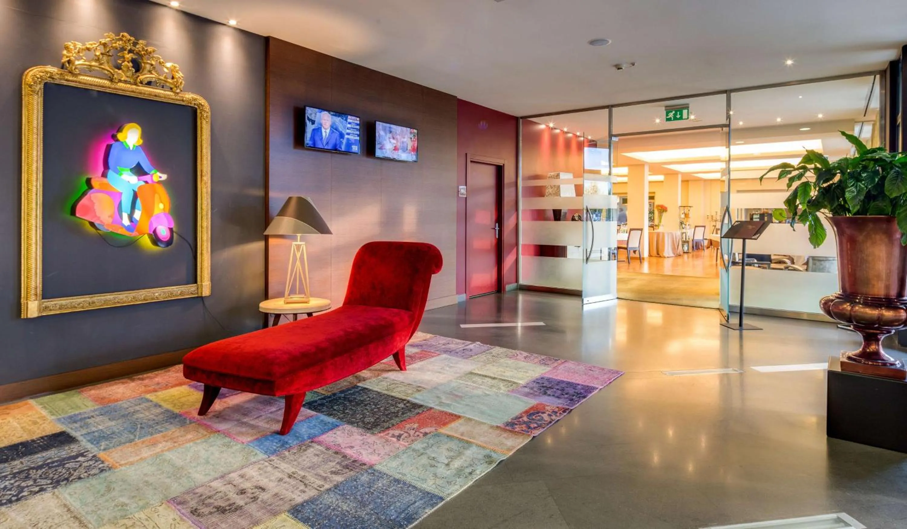 Lobby or reception in Best Western Plus Hotel Expo