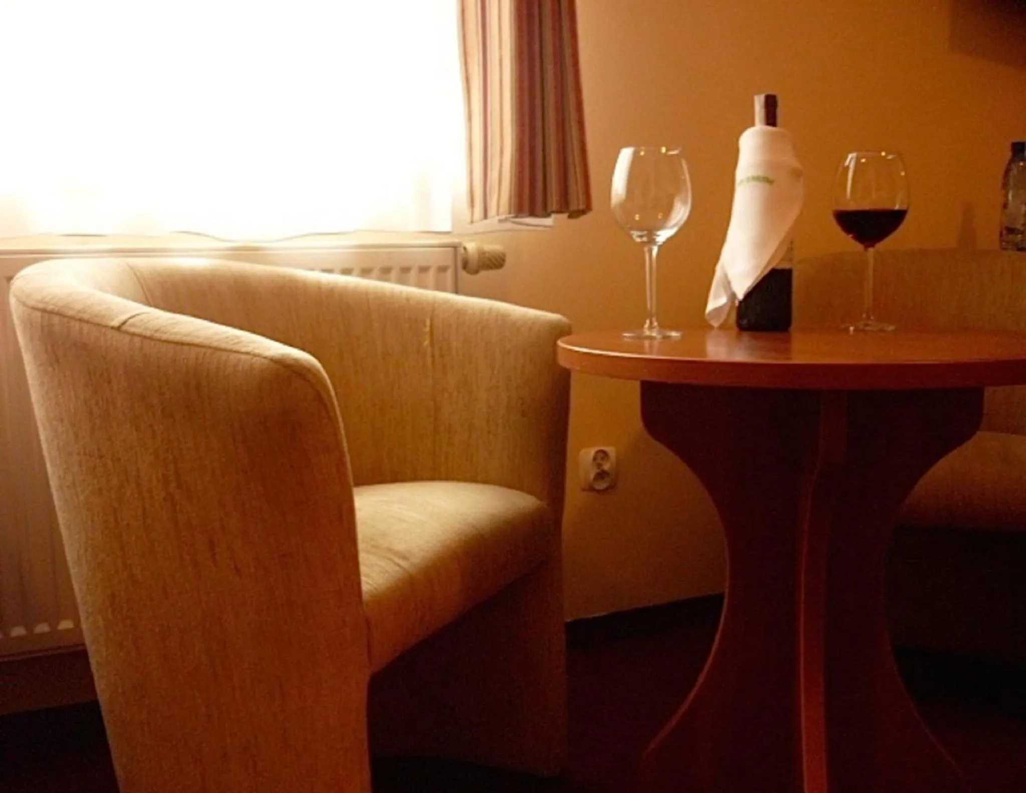 Seating area in Hotel pod Wierzba