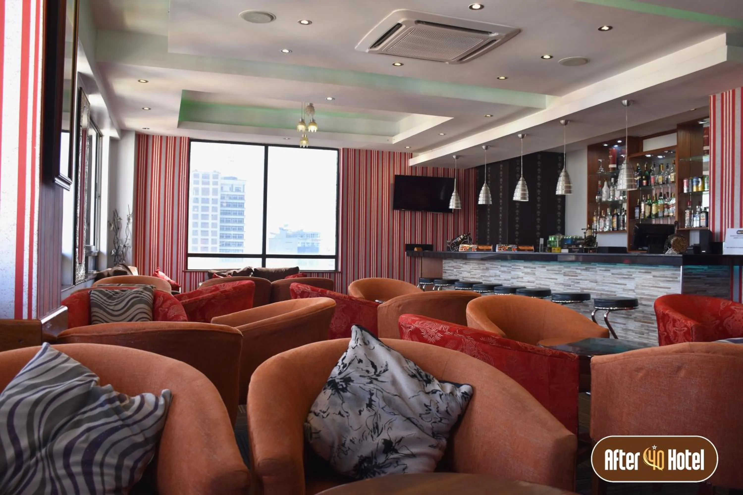Lounge or bar in After 40 Hotel